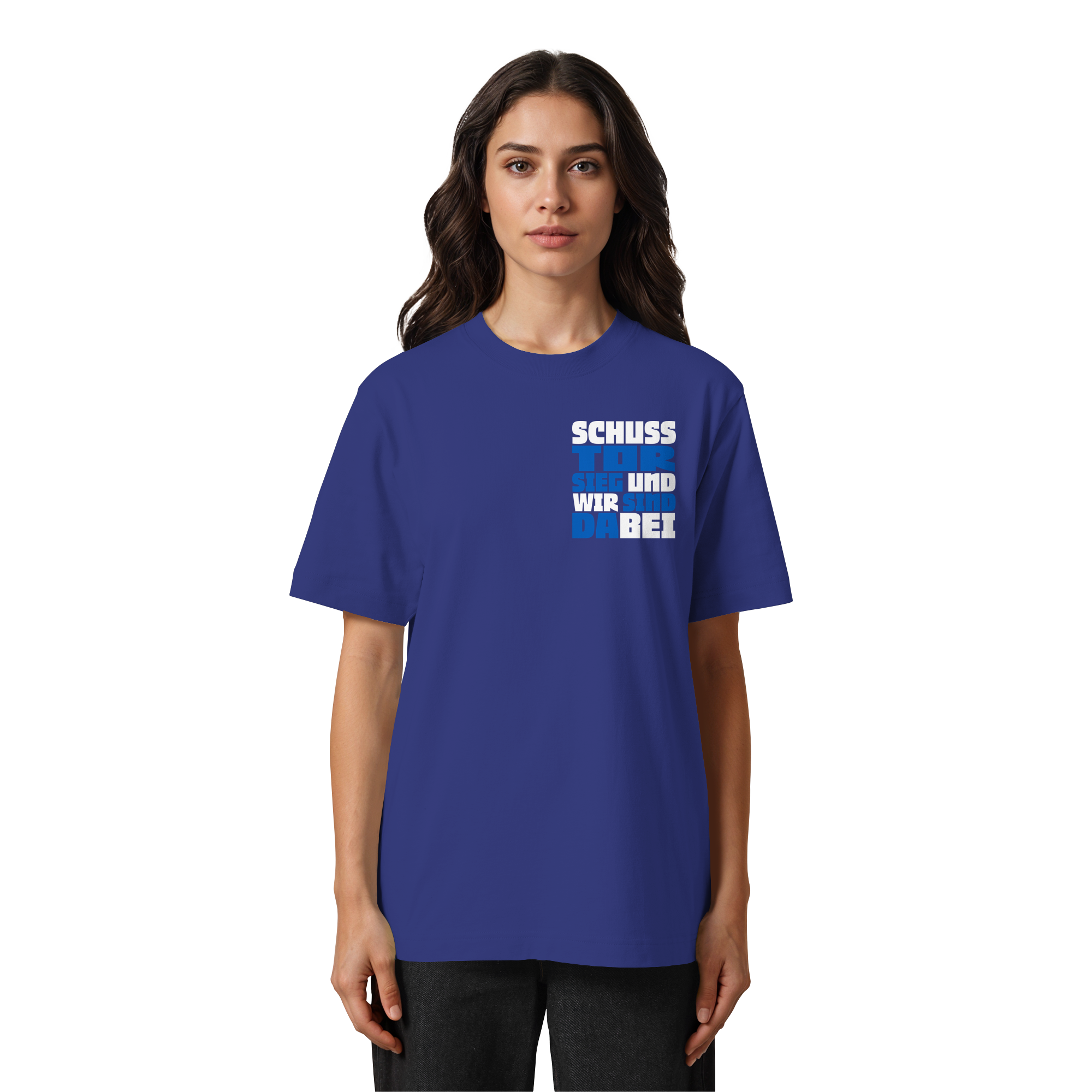 Schuss Tor Sieg - Heavy Oversized Organic Shirt