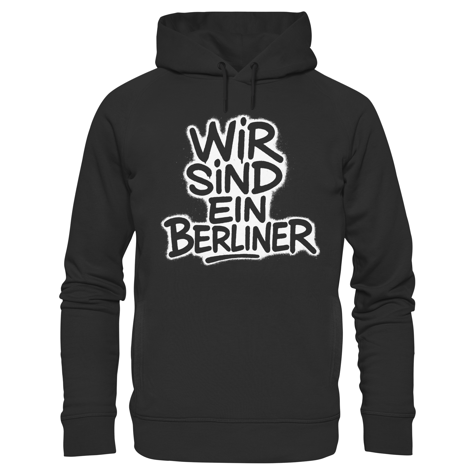 Wir sind ein Berliner - Organic Fashion Hoodie