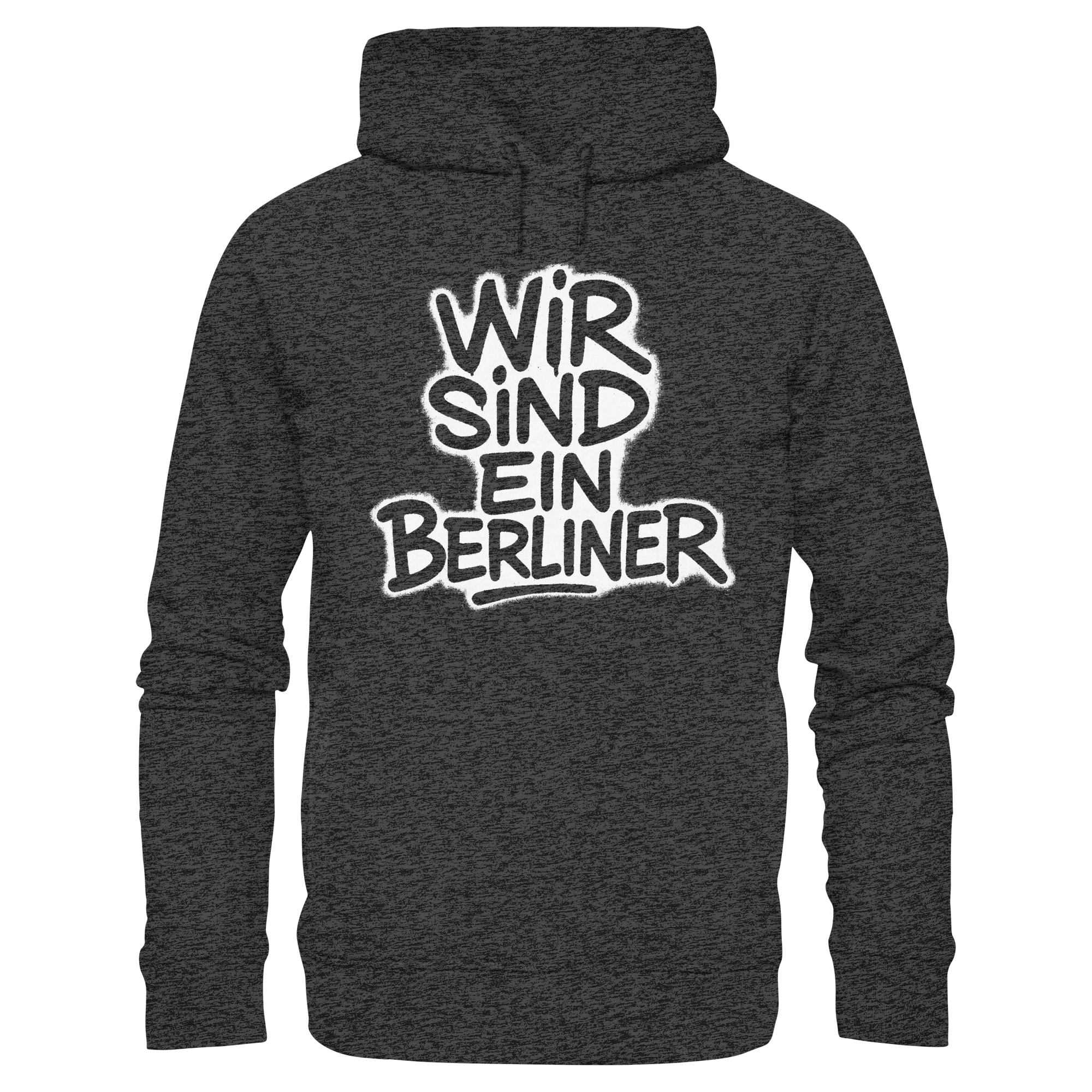 Wir sind ein Berliner - Organic Fashion Hoodie