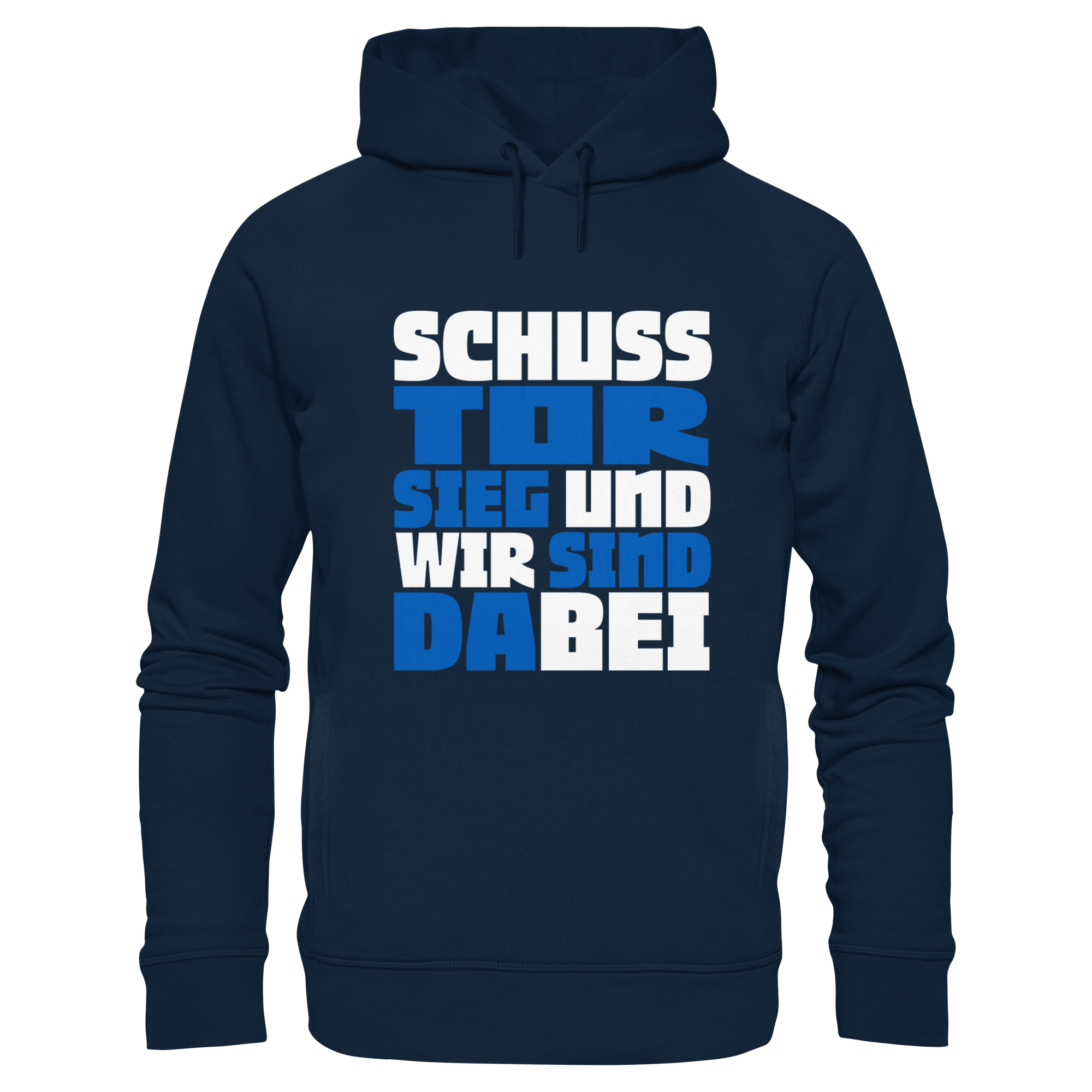 Schuss Tor Sieg - Organic Fashion Hoodie