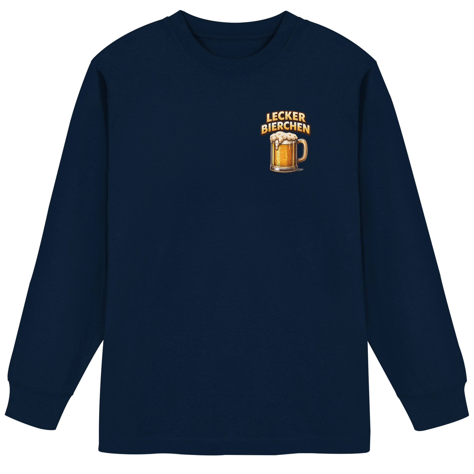 Lecker Bierchen - Organic Heavy Oversized Longsleeve T-Shirt