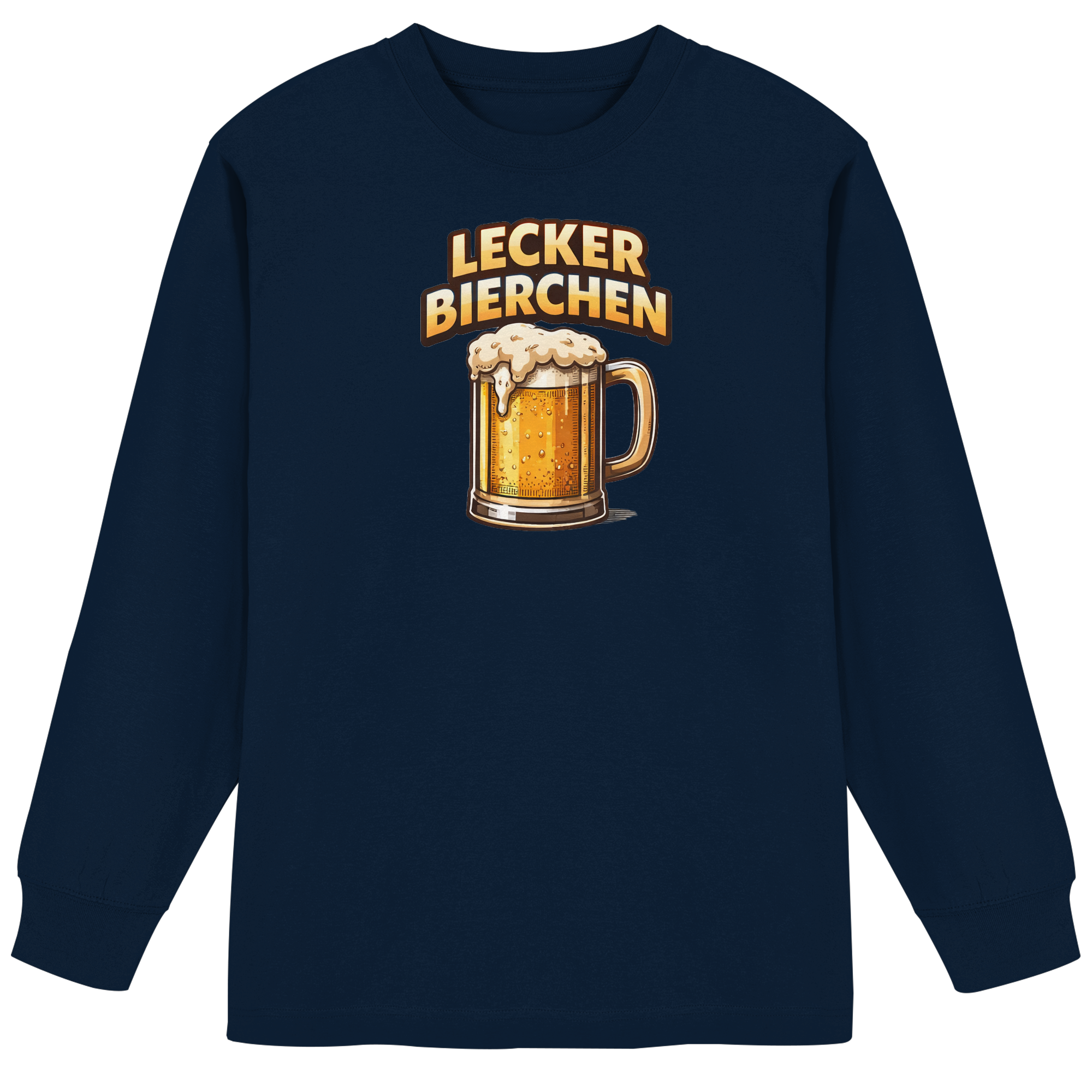 Lecker Bierchen - Organic Heavy Oversized Longsleeve T-Shirt