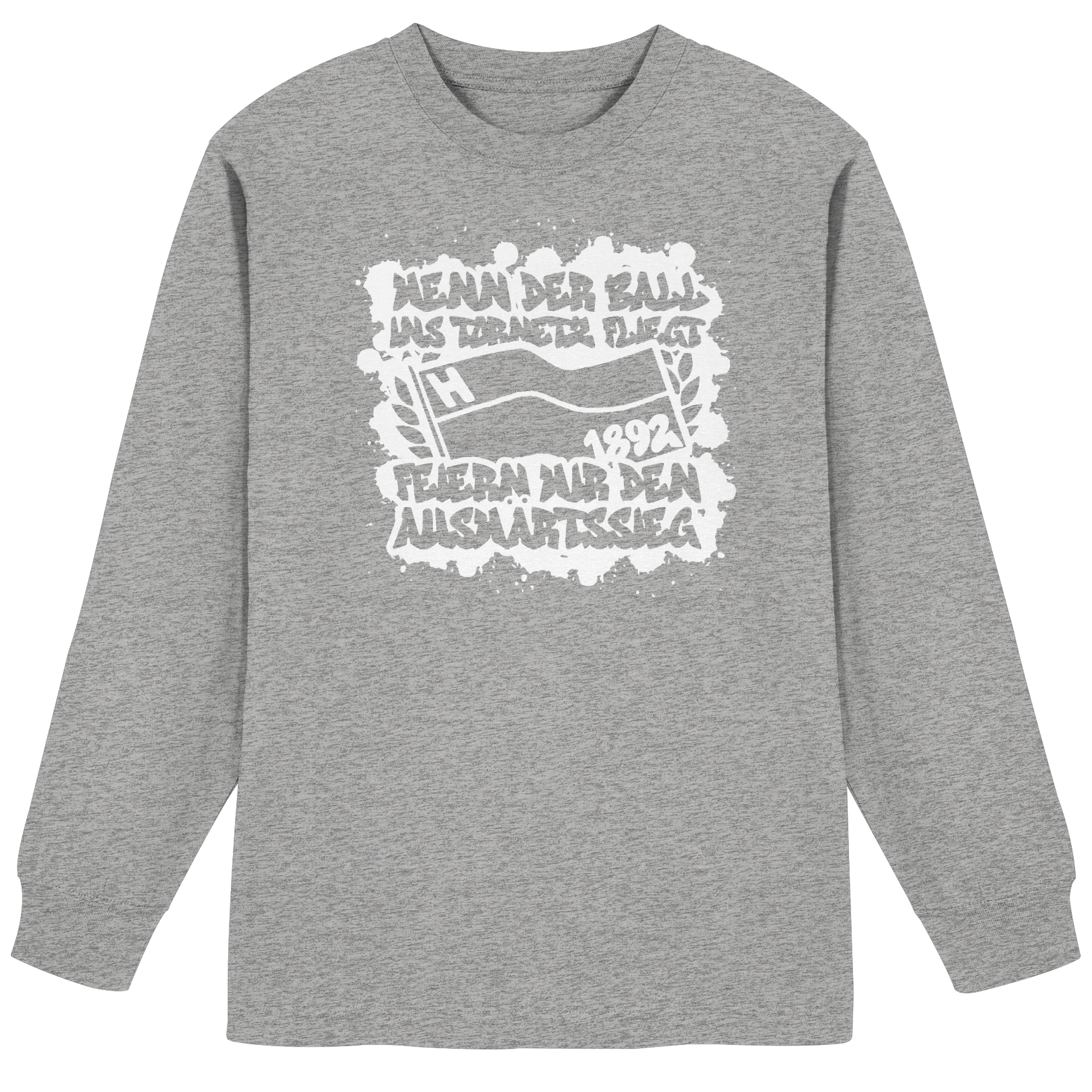 Auswärtssieg - Organic Heavy Oversized Longsleeve T-Shirt