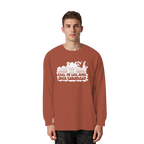 Egal ob Liga Zwei - Organic Heavy Oversized Longsleeve T-Shirt