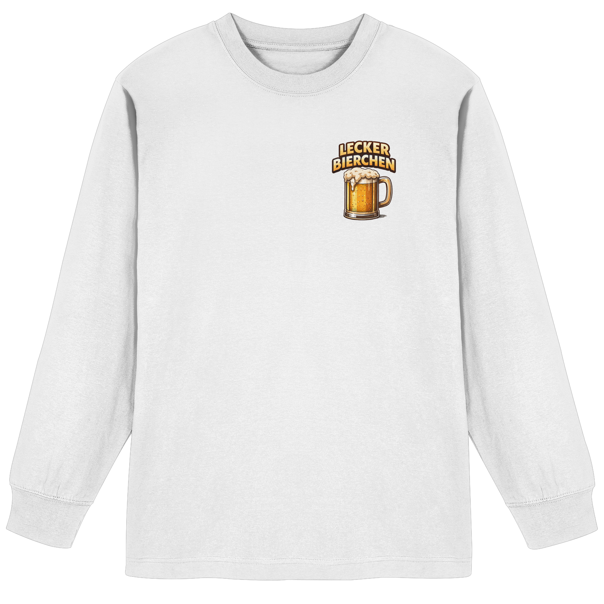 Lecker Bierchen - Organic Heavy Oversized Longsleeve T-Shirt
