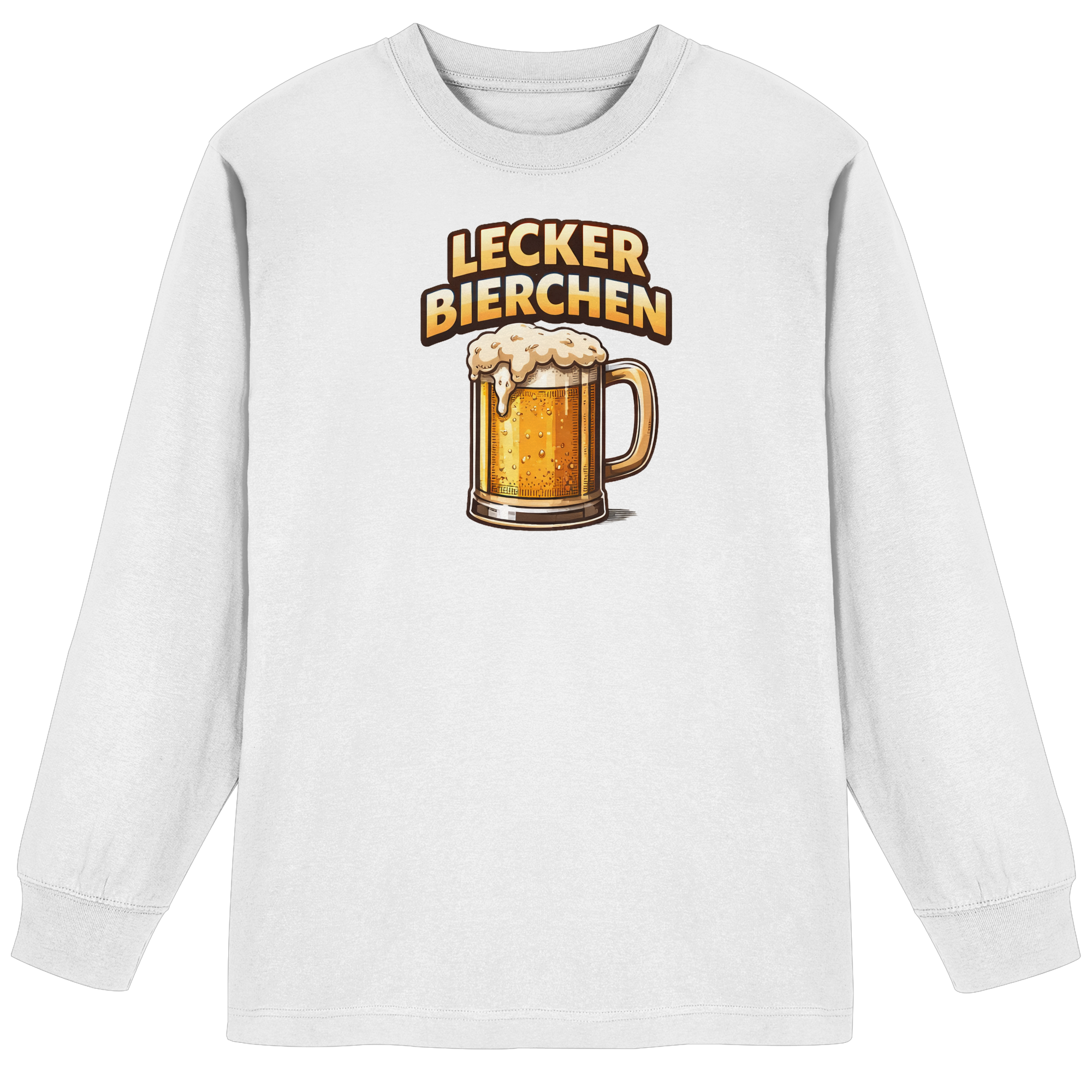 Lecker Bierchen - Organic Heavy Oversized Longsleeve T-Shirt