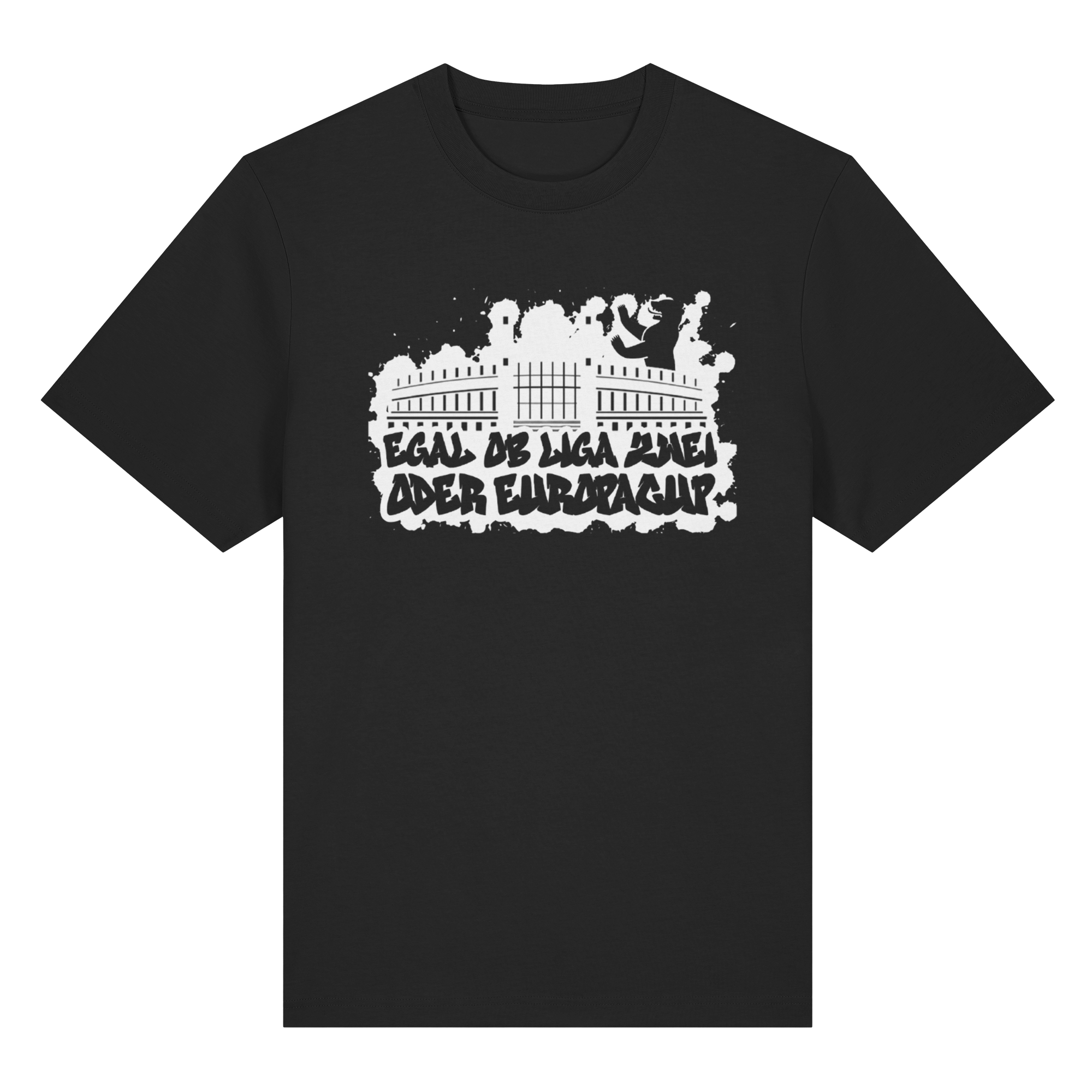 Egal ob Liga Zwei - Organic Heavy T-Shirt