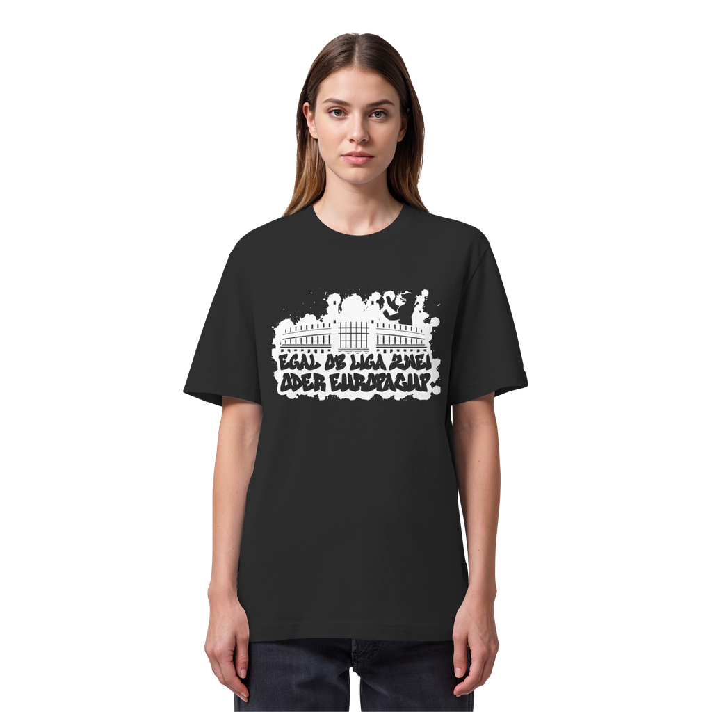 Egal ob Liga Zwei - Organic Heavy T-Shirt