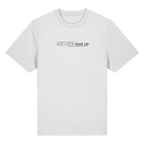 Never give up - Organic Heavy T-Shirt