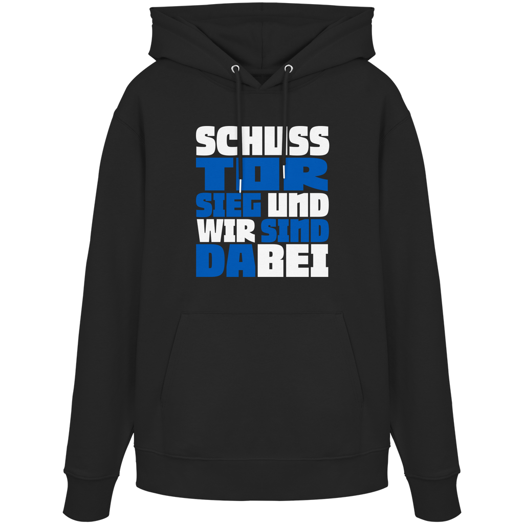 Schuss Tor Sieg - Organic Hoodie