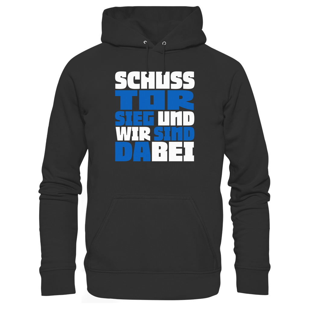 Schuss Tor Sieg - Organic Hoodie