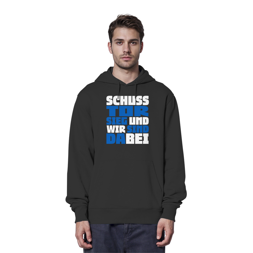Schuss Tor Sieg - Organic Hoodie