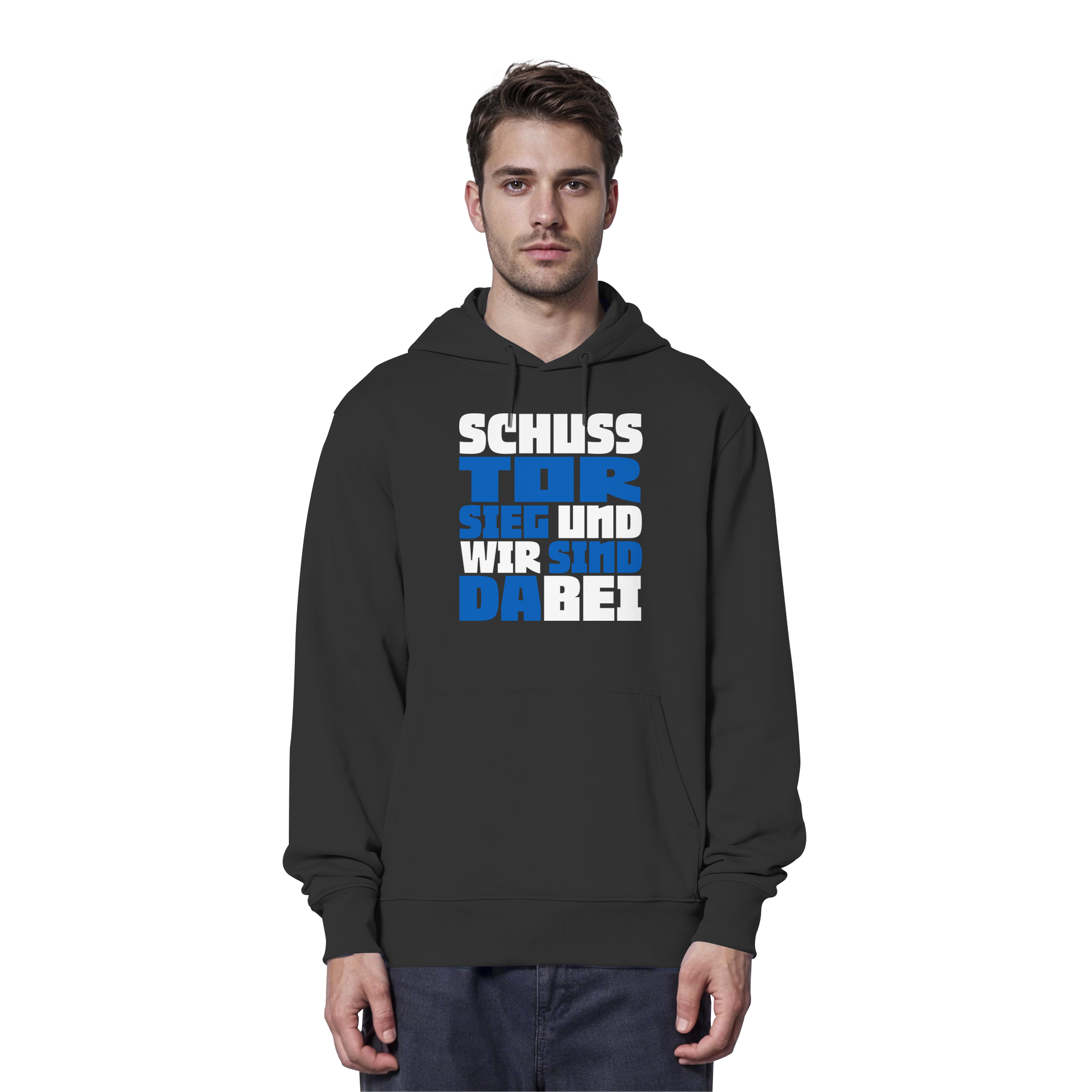 Schuss Tor Sieg - Organic Hoodie