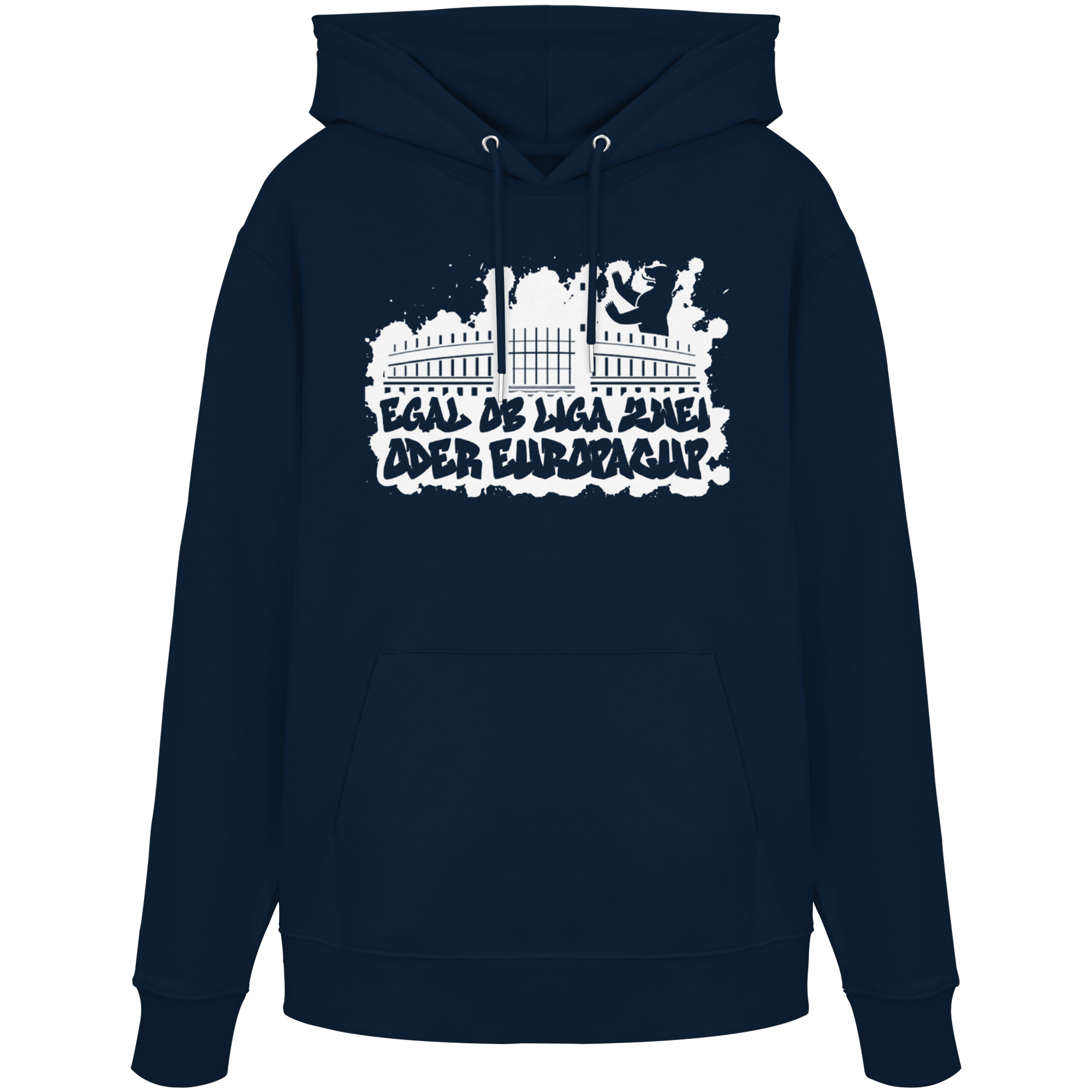 Egal ob Liga Zwei - Organic Hoodie