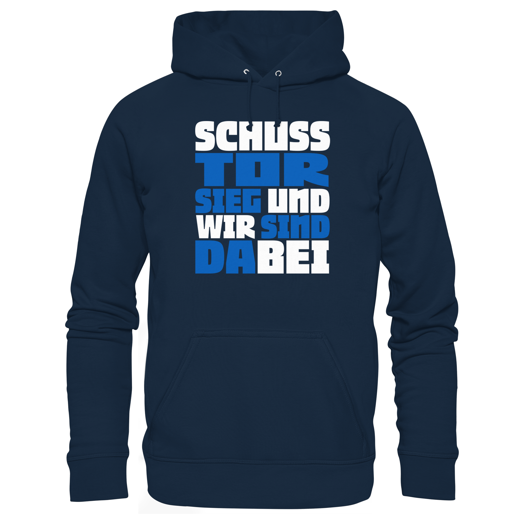 Schuss Tor Sieg - Organic Hoodie
