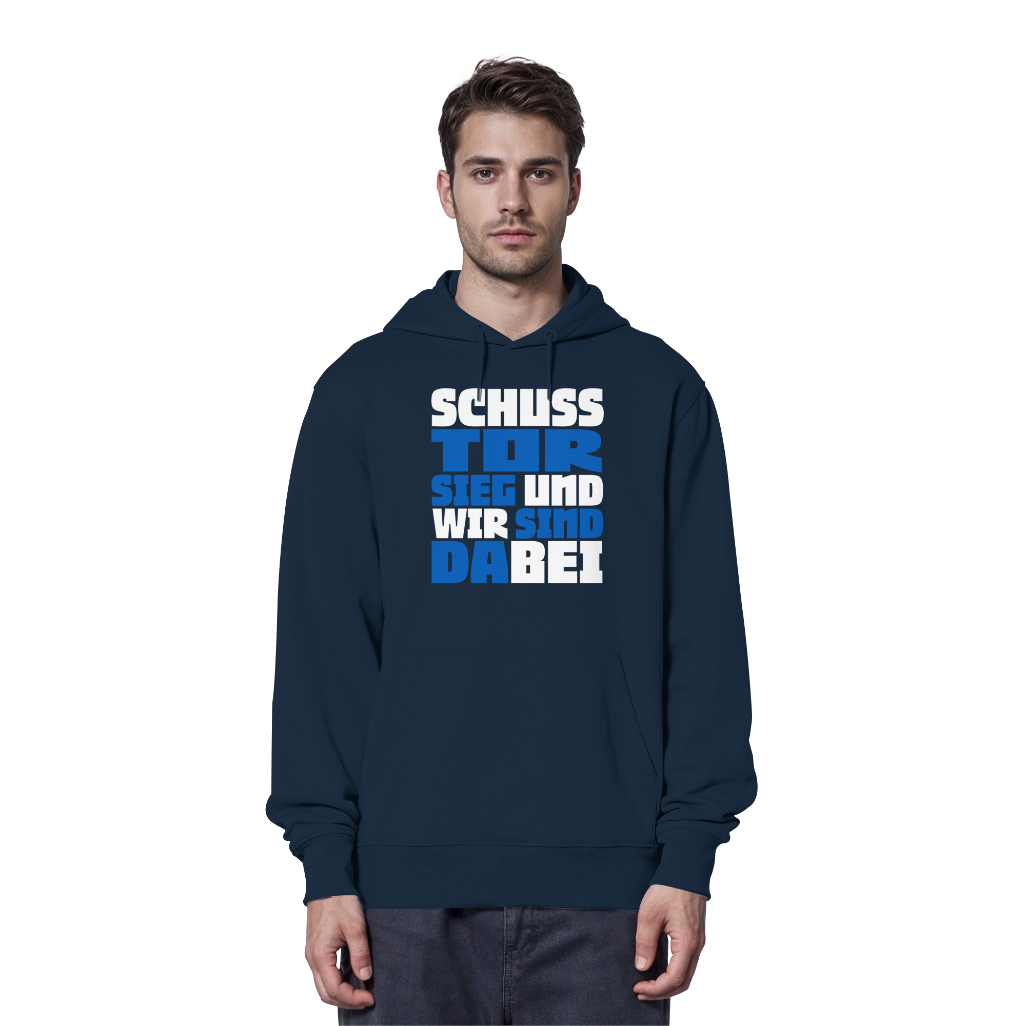 Schuss Tor Sieg - Organic Hoodie