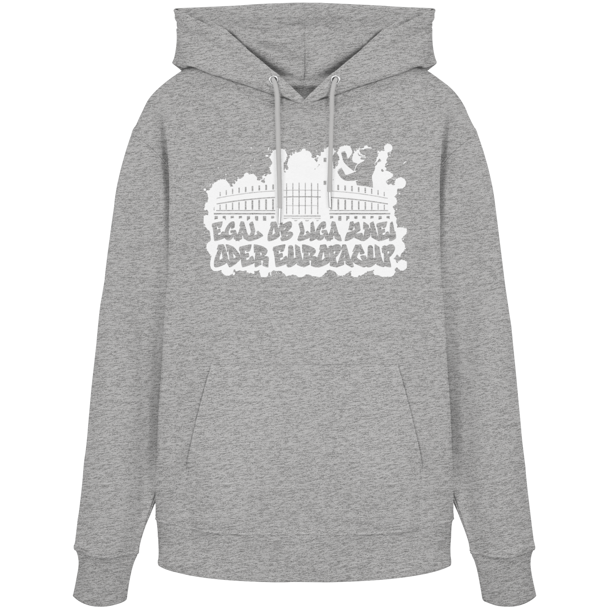 Egal ob Liga Zwei - Organic Hoodie