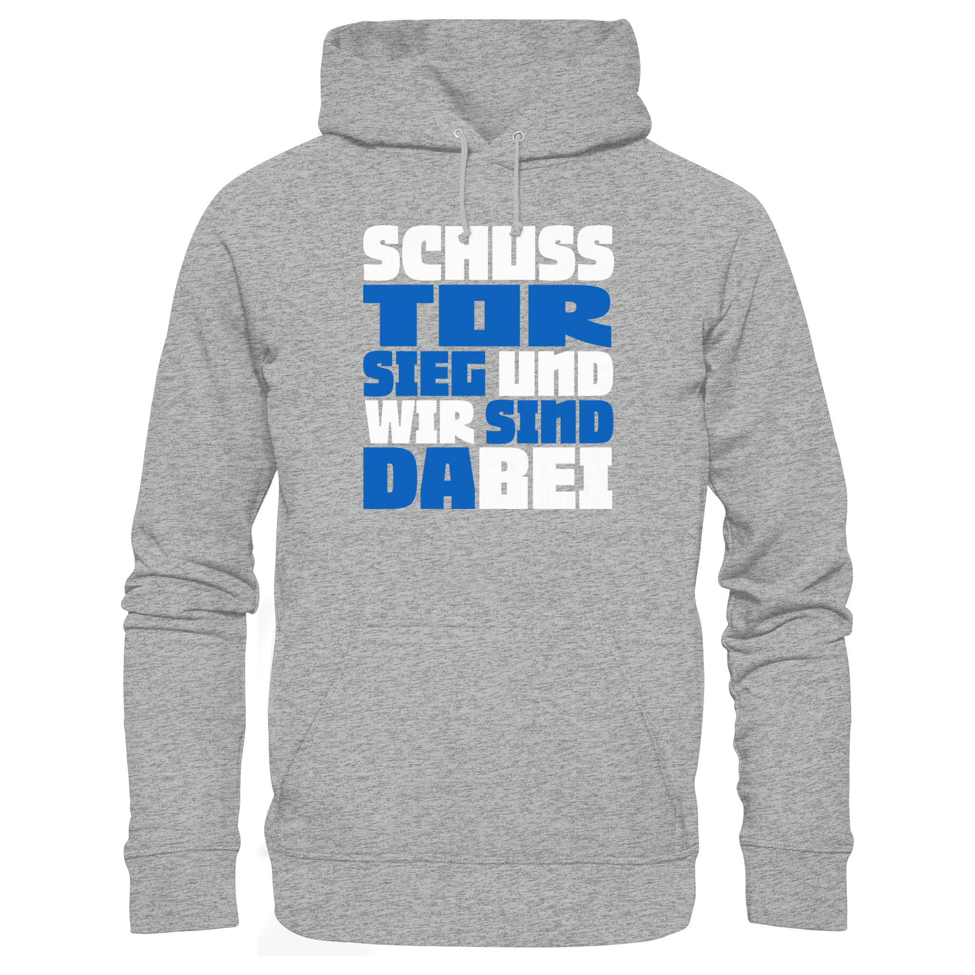 Schuss Tor Sieg - Organic Hoodie