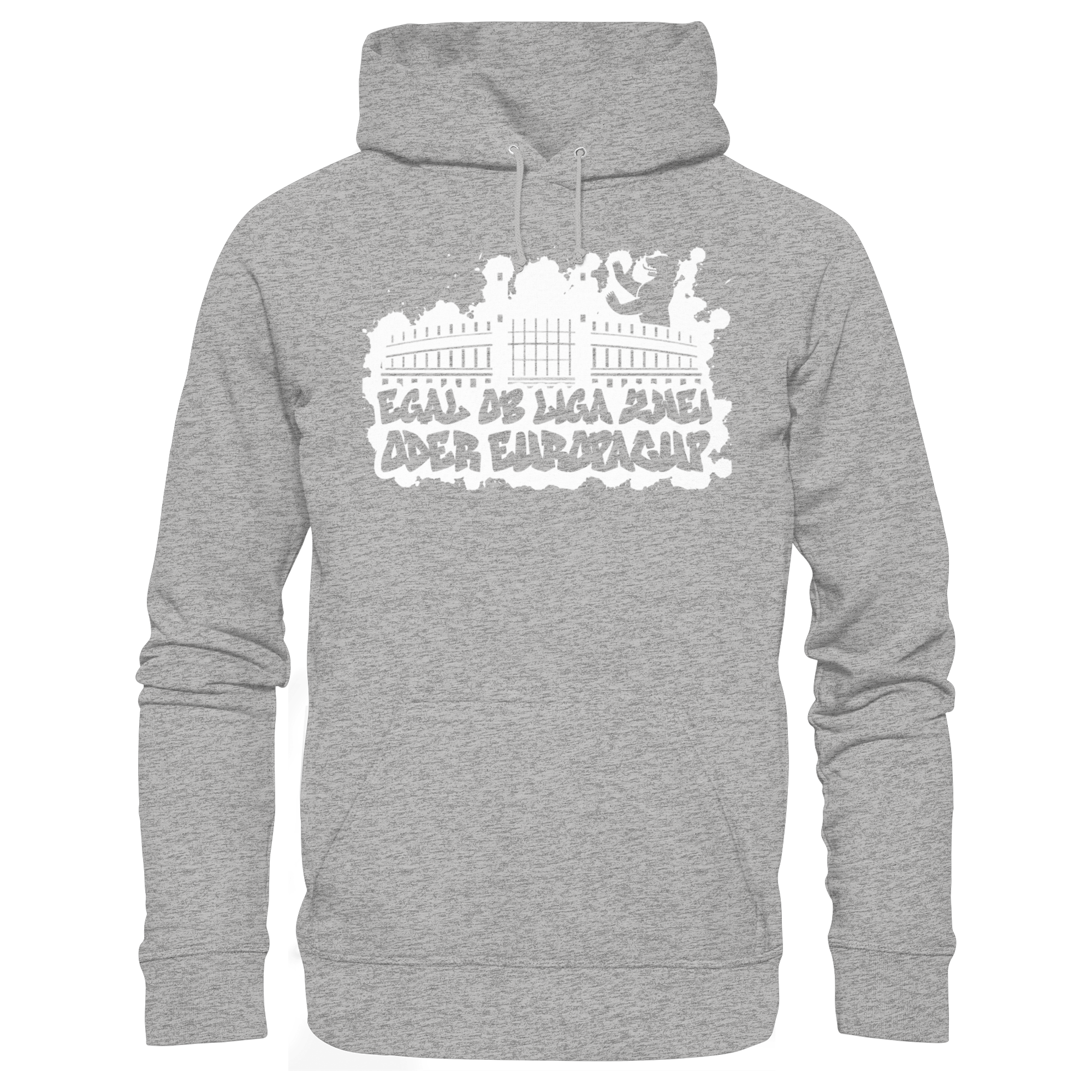Egal ob Liga Zwei - Organic Hoodie