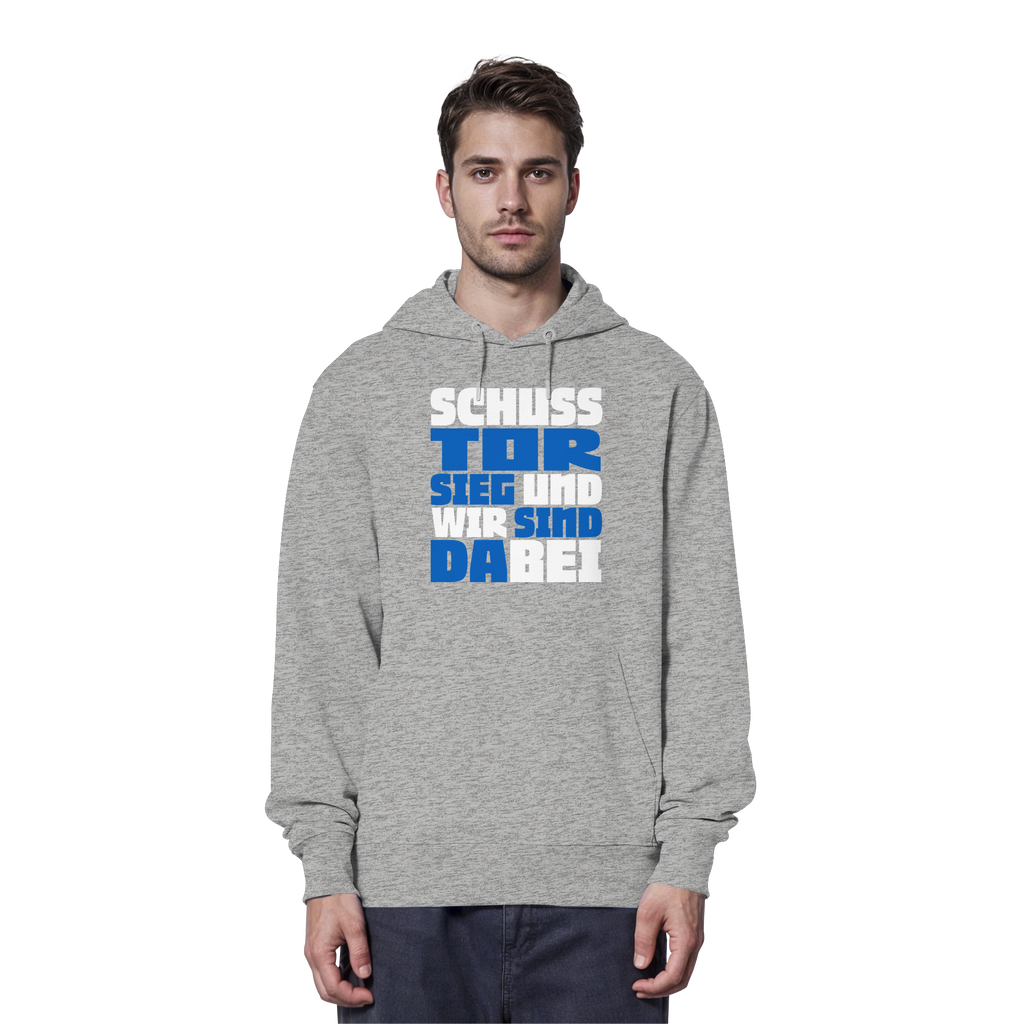 Schuss Tor Sieg - Organic Hoodie