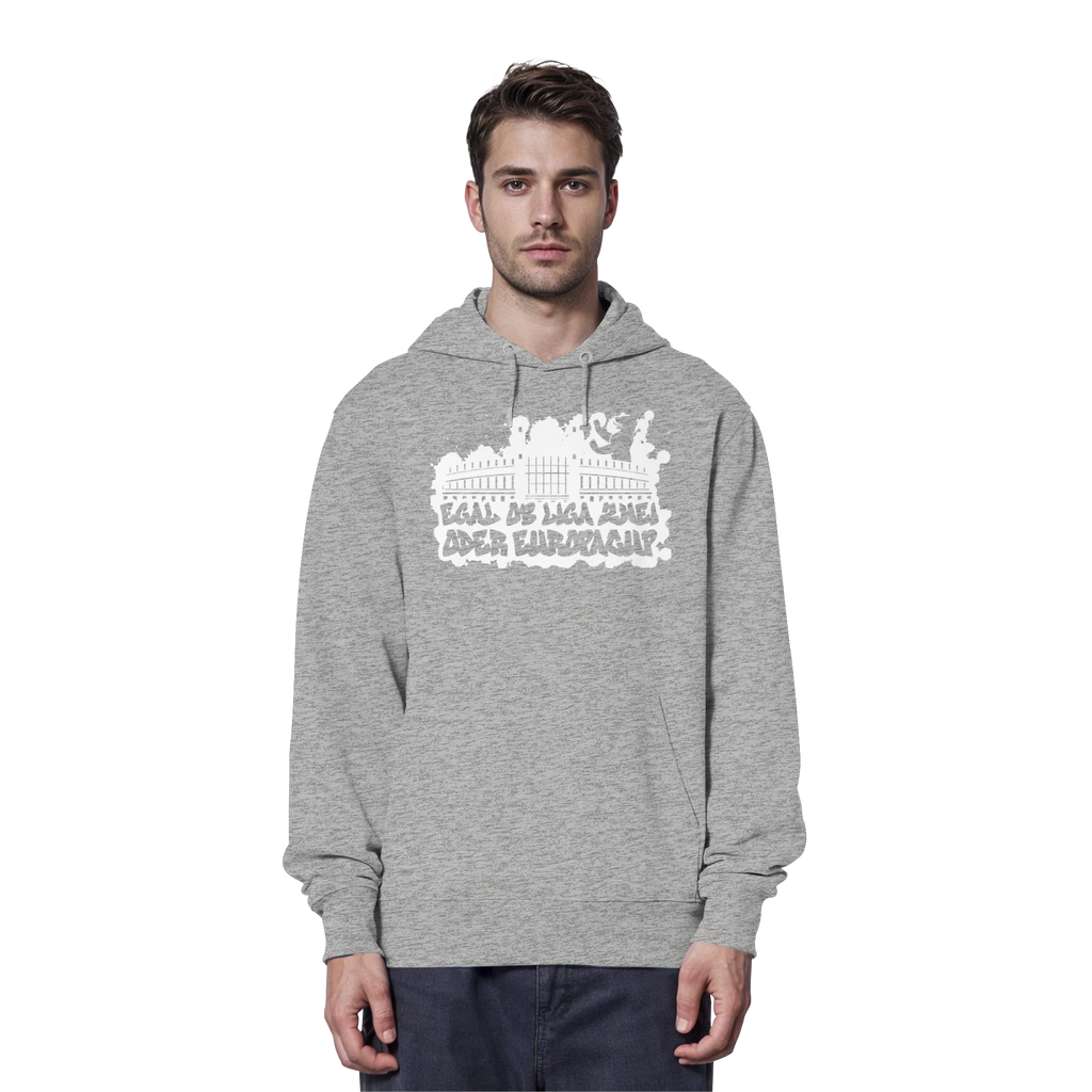 Egal ob Liga Zwei - Organic Hoodie