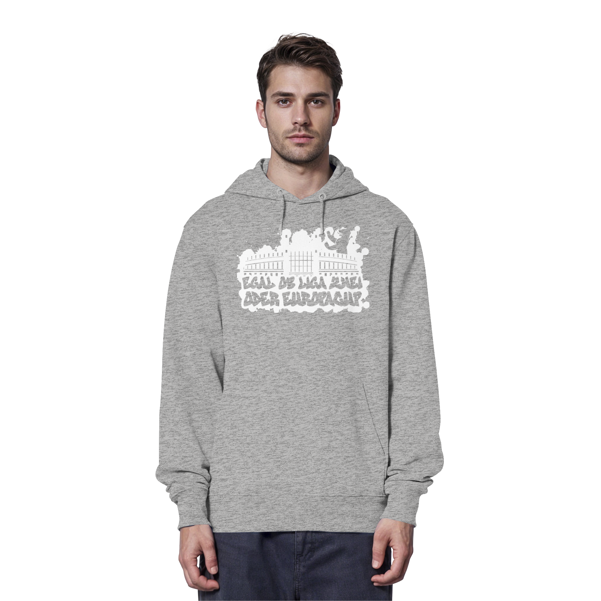 Egal ob Liga Zwei - Organic Hoodie