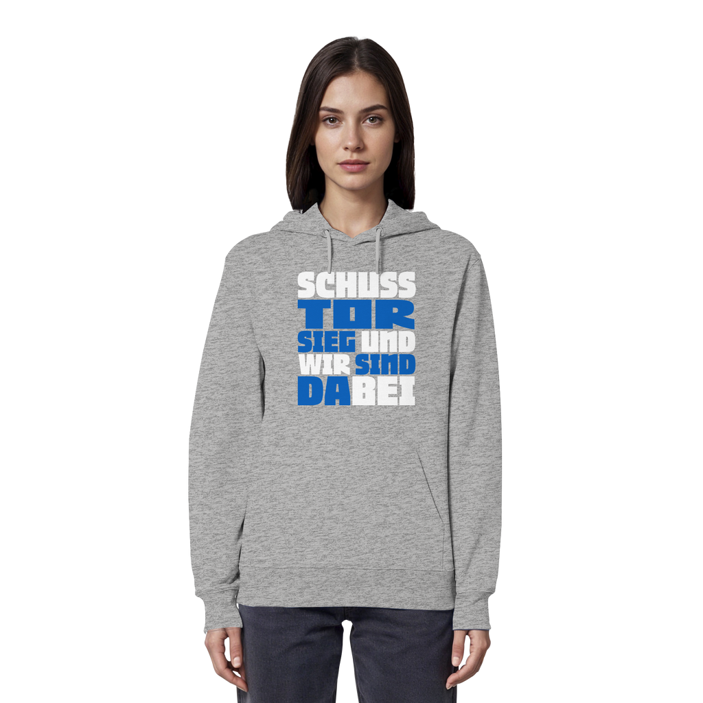 Schuss Tor Sieg - Organic Hoodie