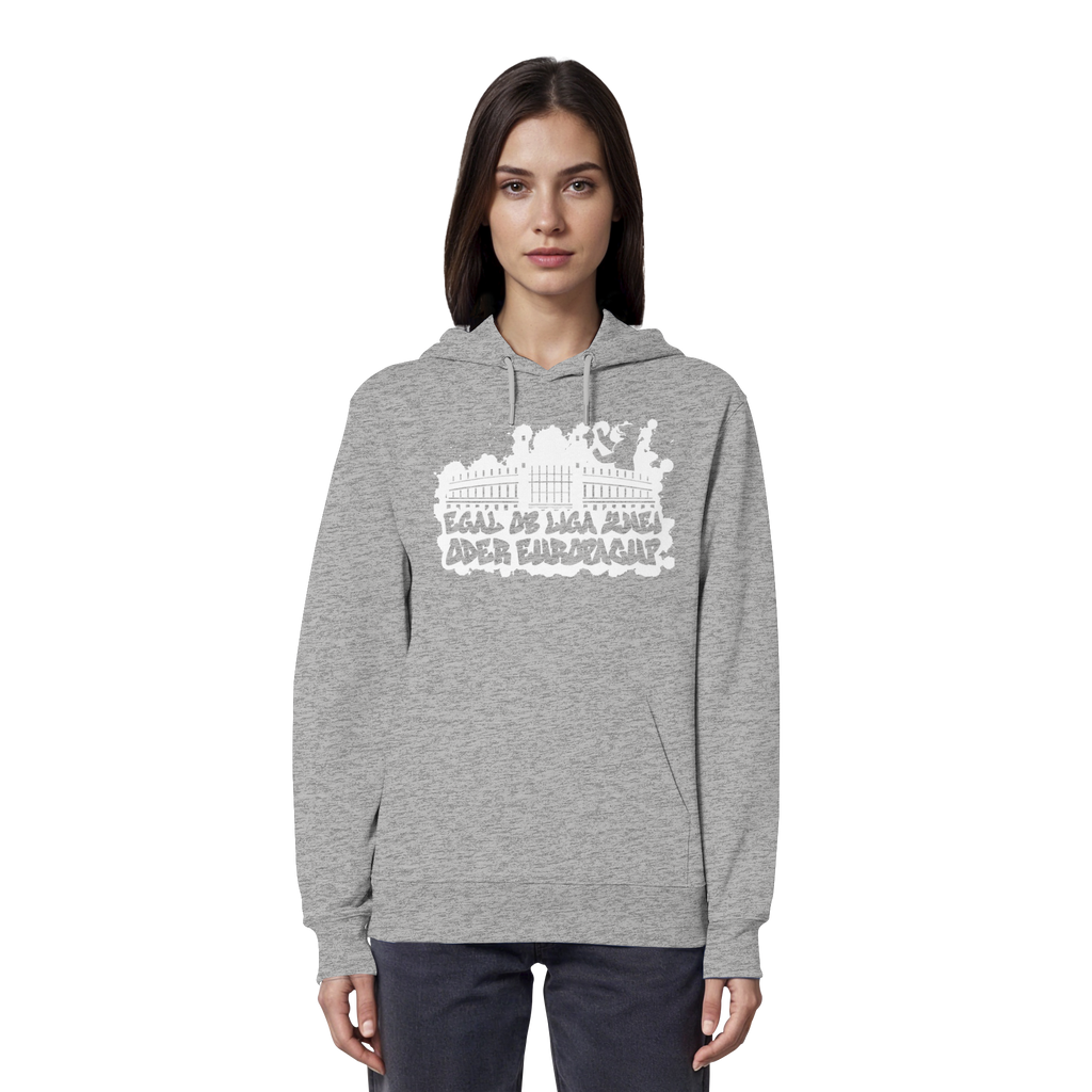 Egal ob Liga Zwei - Organic Hoodie