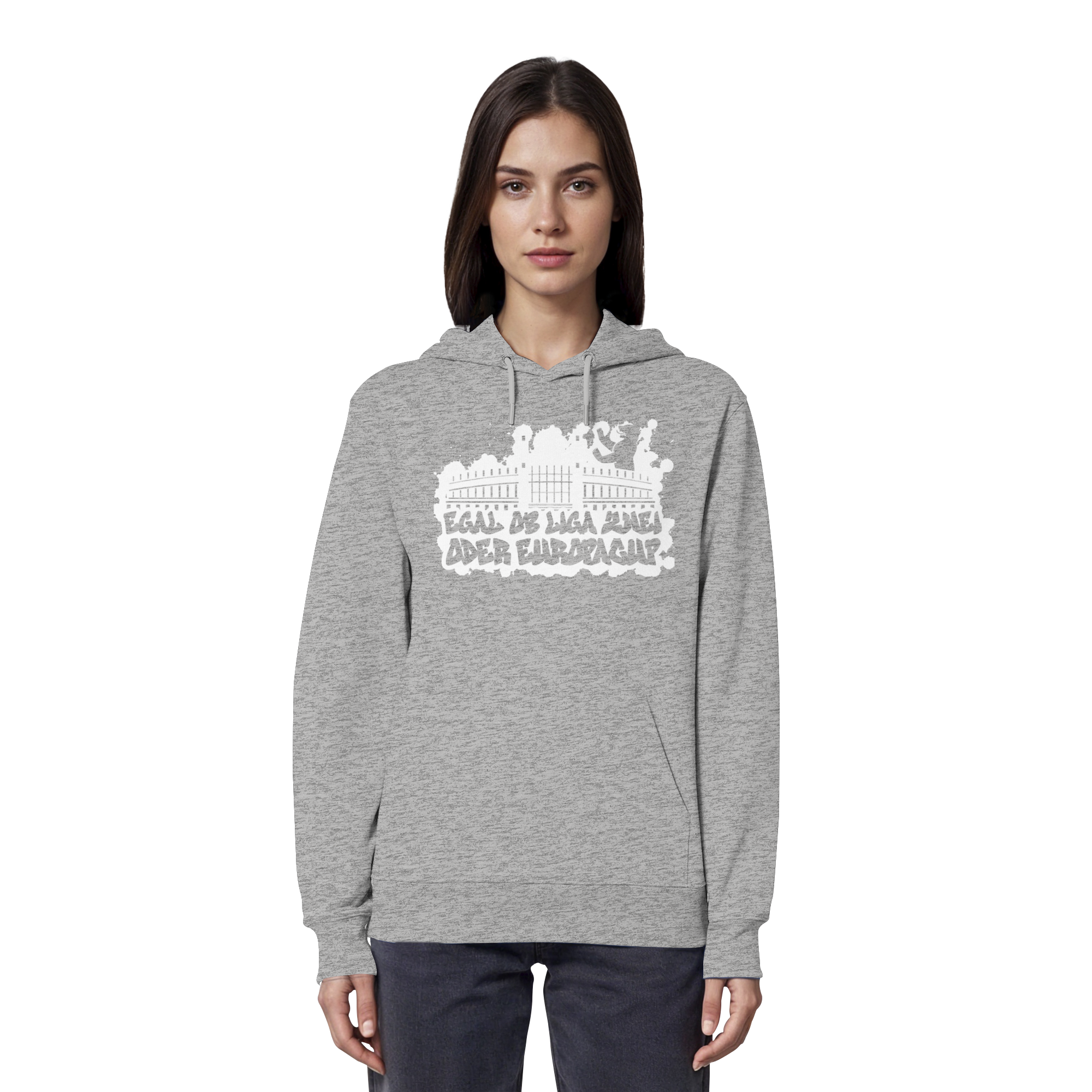 Egal ob Liga Zwei - Organic Hoodie