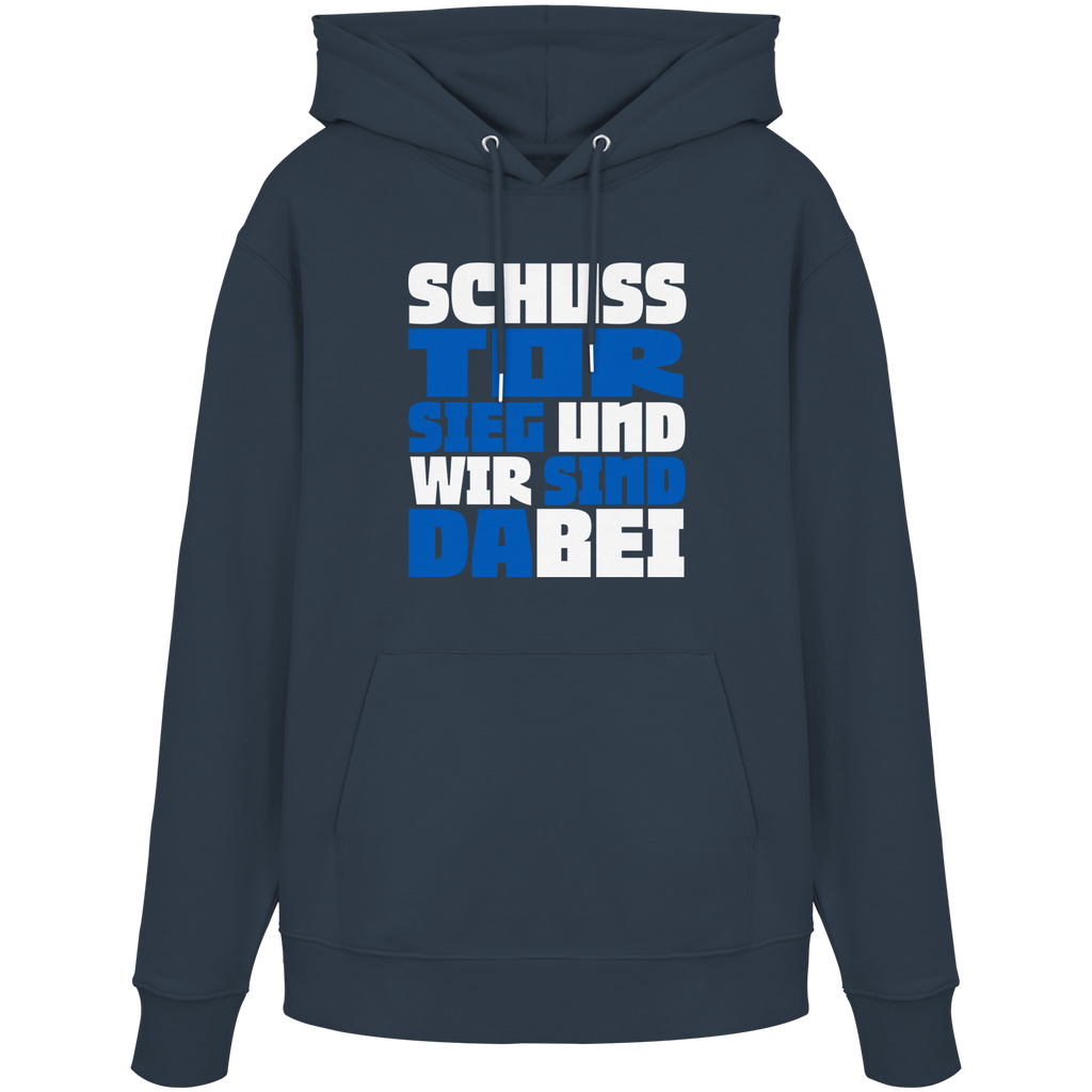 Schuss Tor Sieg - Organic Hoodie