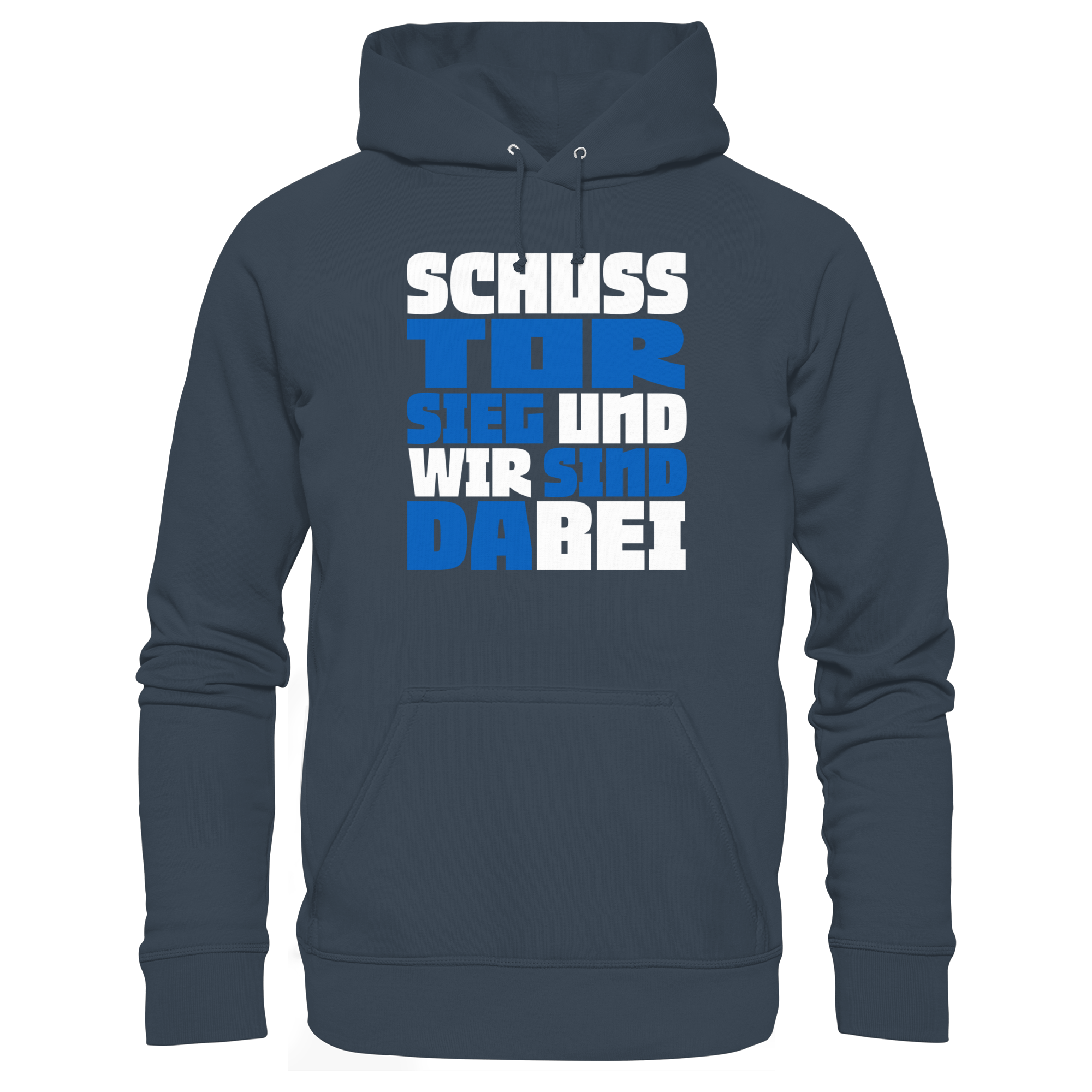 Schuss Tor Sieg - Organic Hoodie