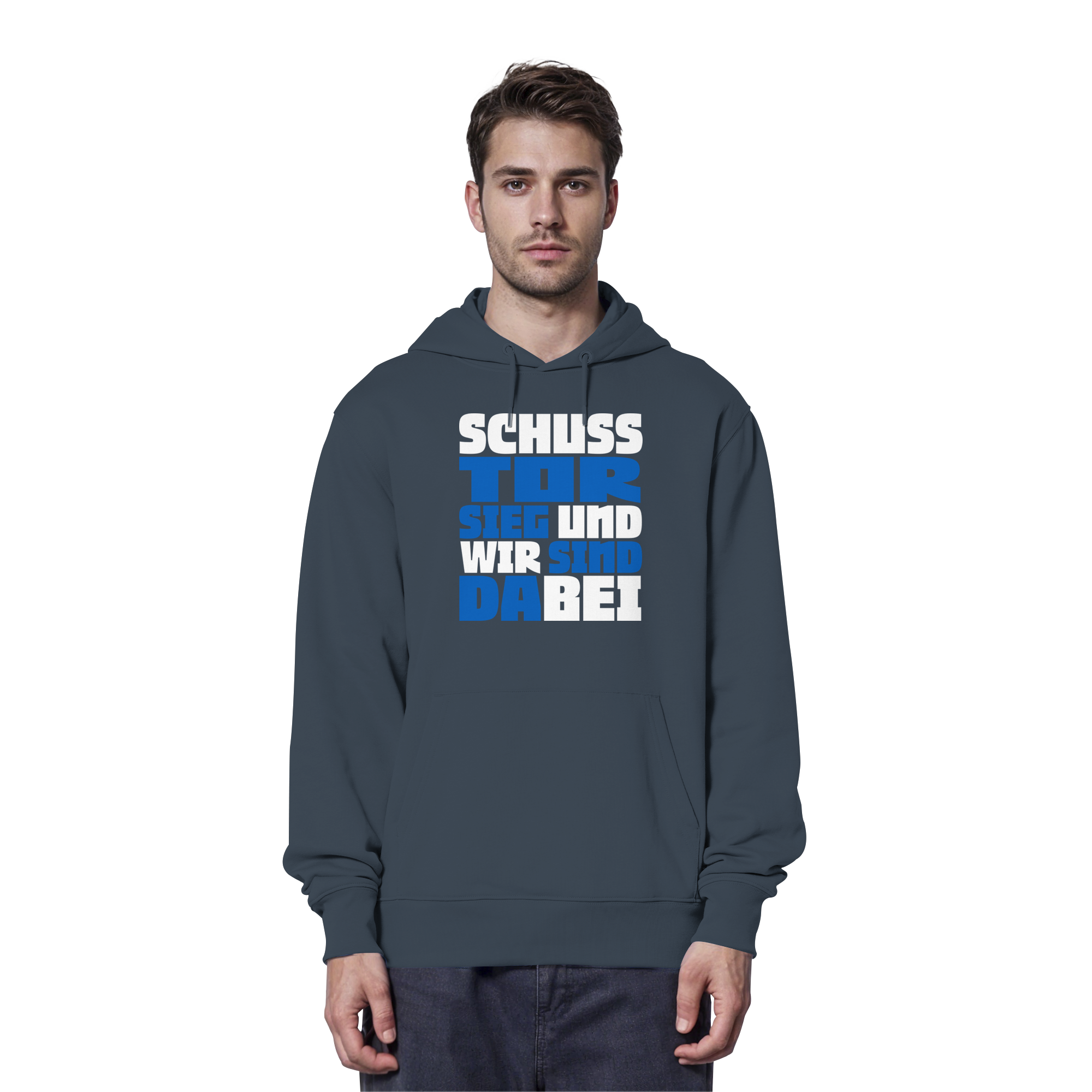 Schuss Tor Sieg - Organic Hoodie
