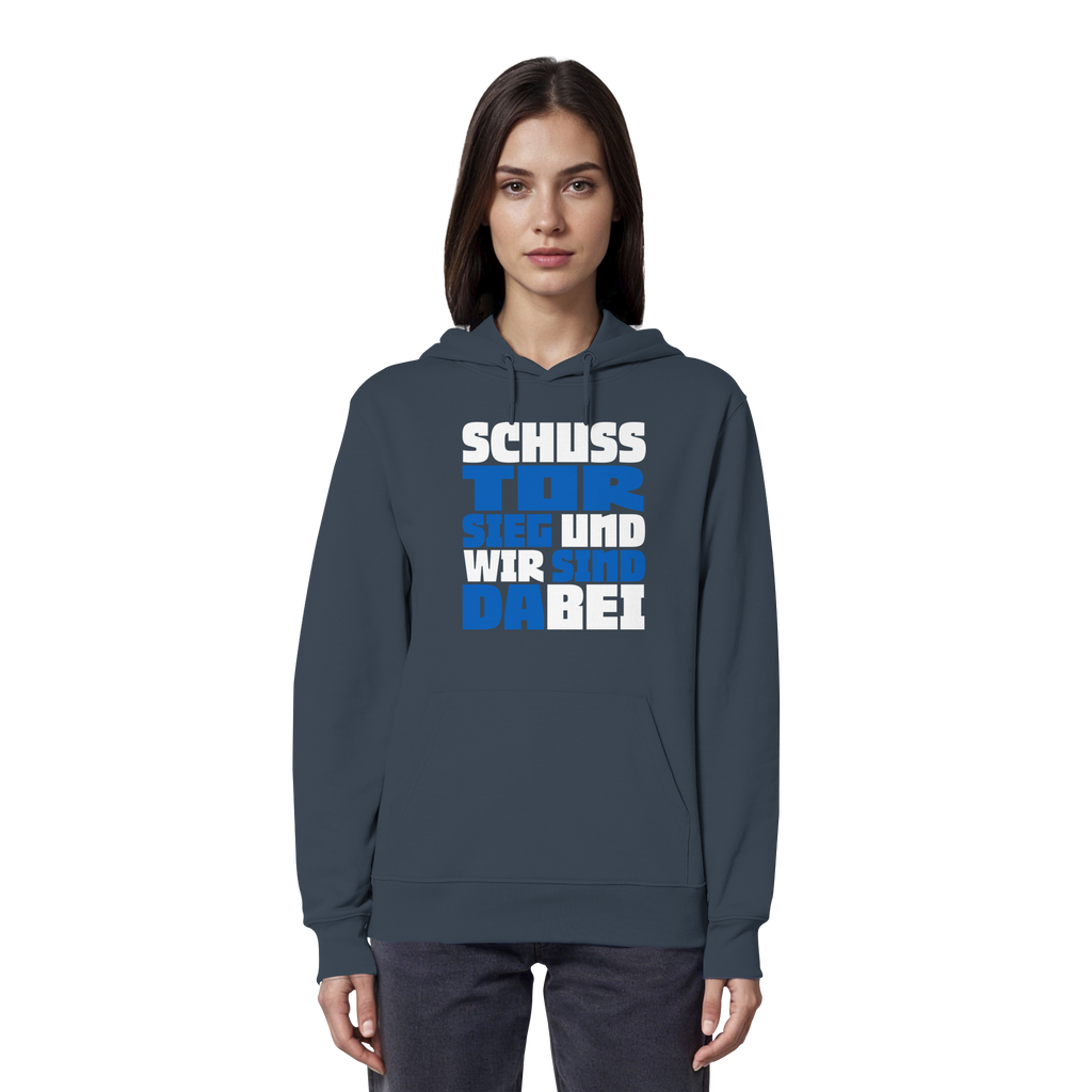 Schuss Tor Sieg - Organic Hoodie