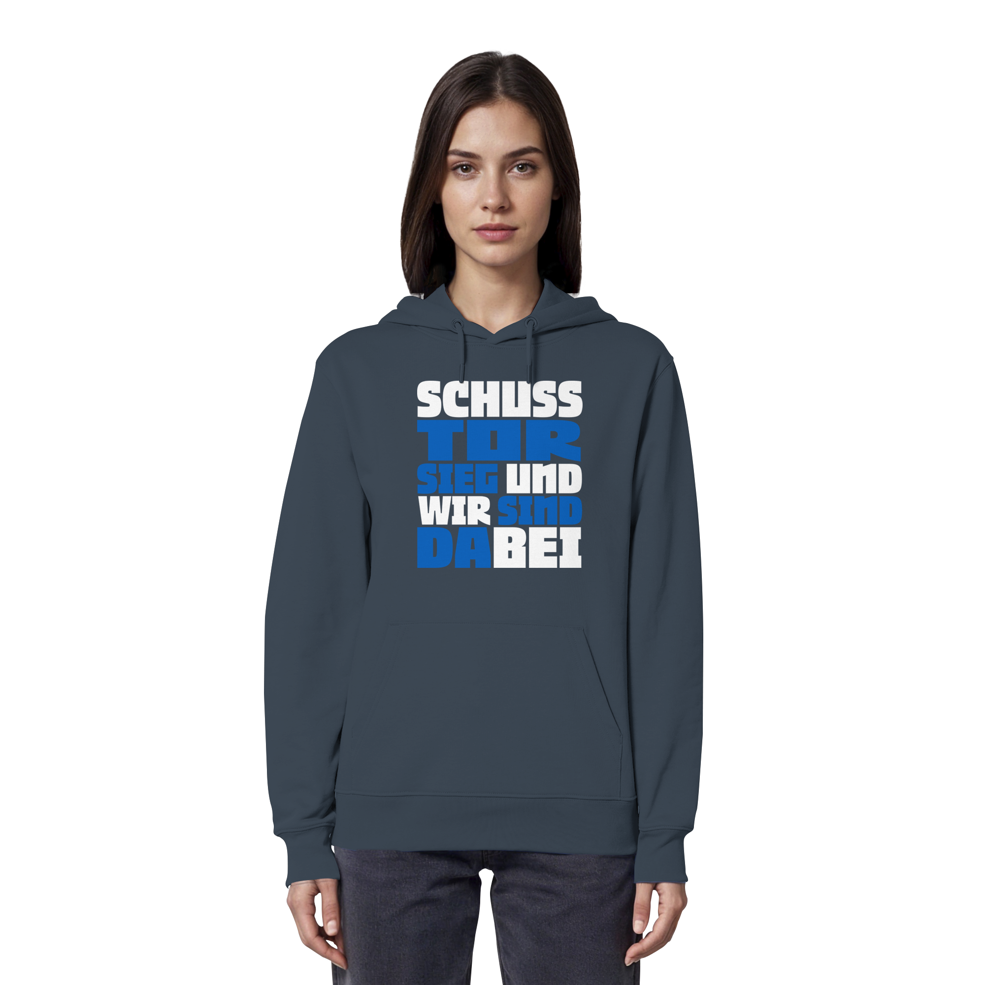 Schuss Tor Sieg - Organic Hoodie