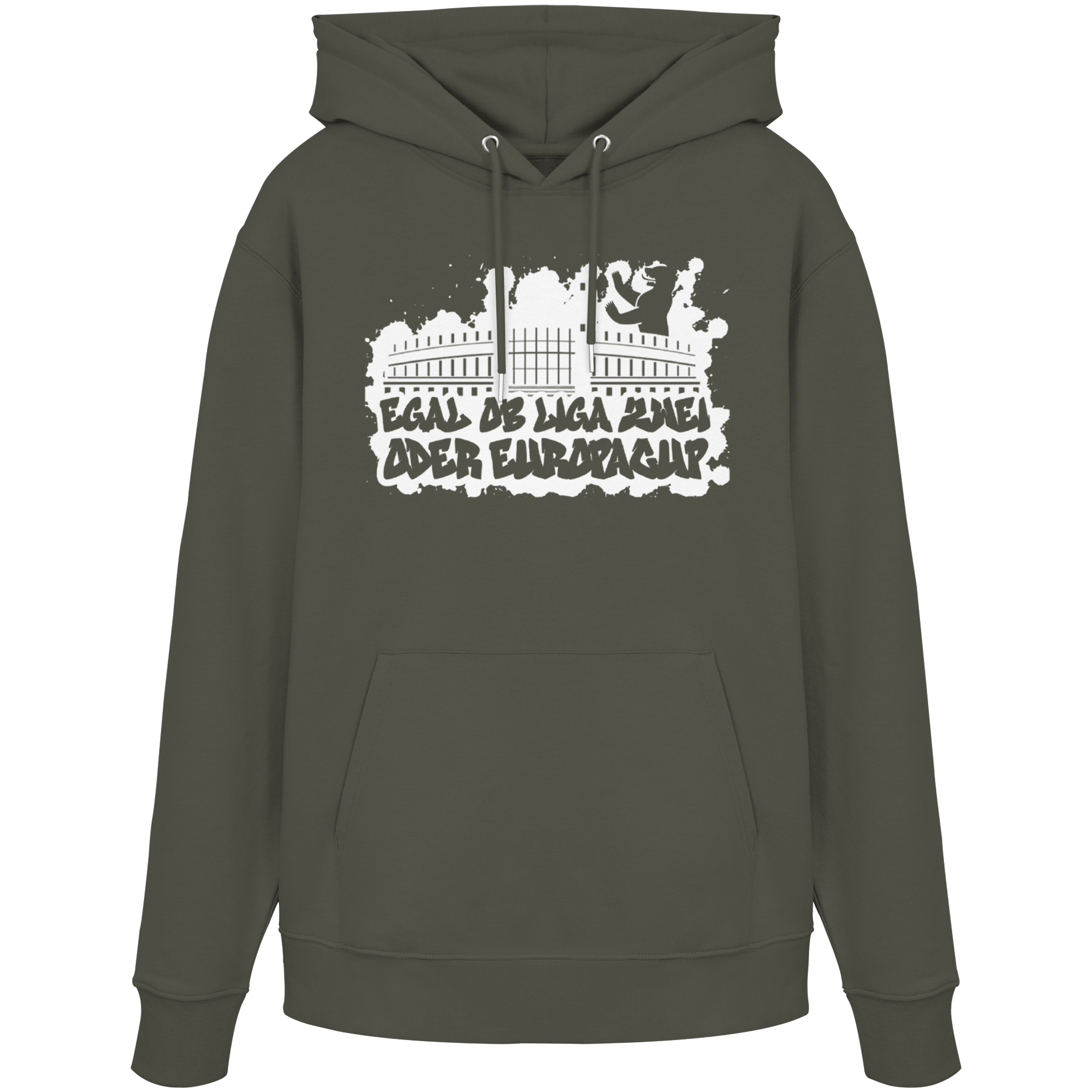 Egal ob Liga Zwei - Organic Hoodie