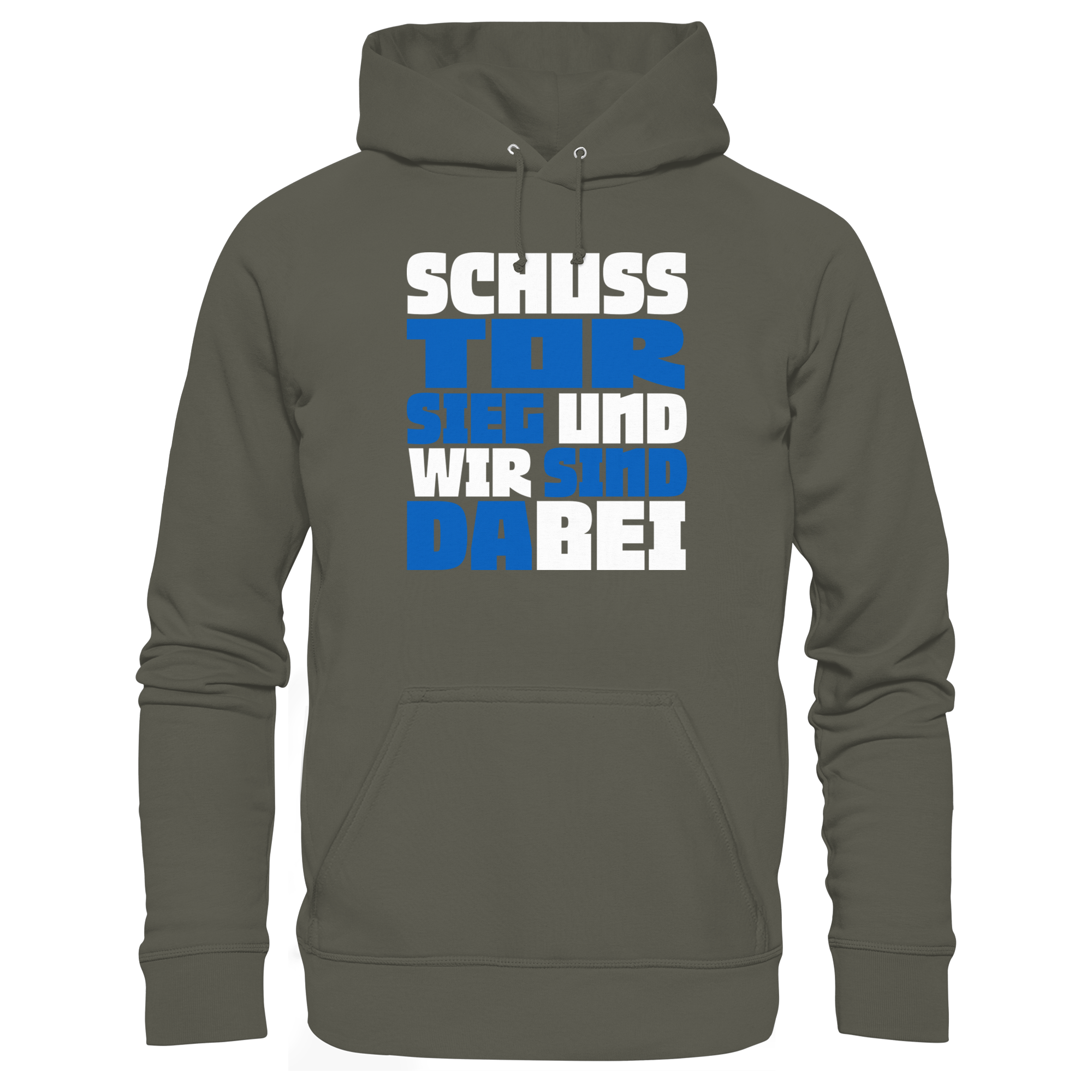 Schuss Tor Sieg - Organic Hoodie