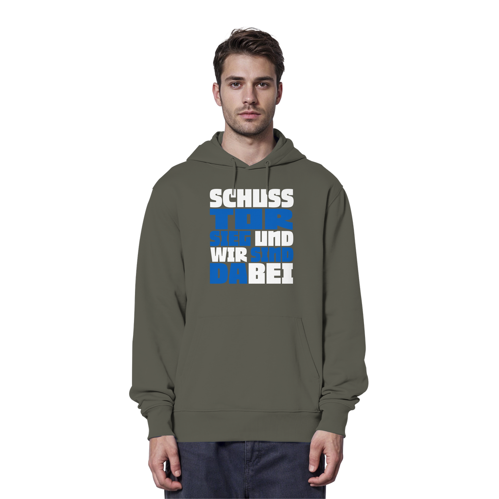 Schuss Tor Sieg - Organic Hoodie
