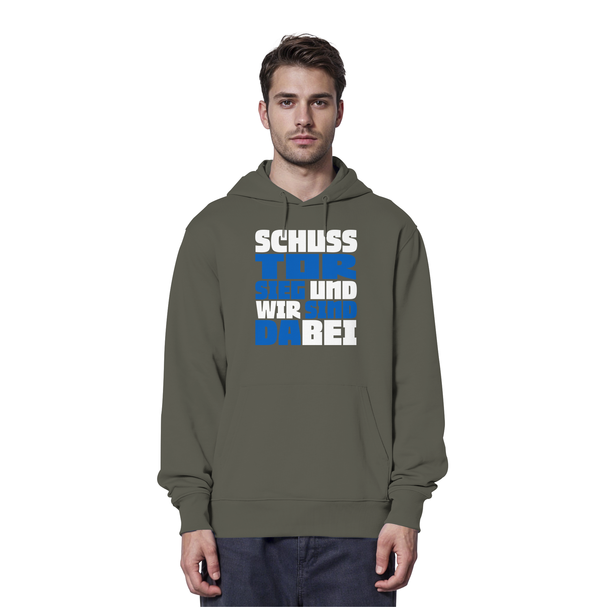Schuss Tor Sieg - Organic Hoodie
