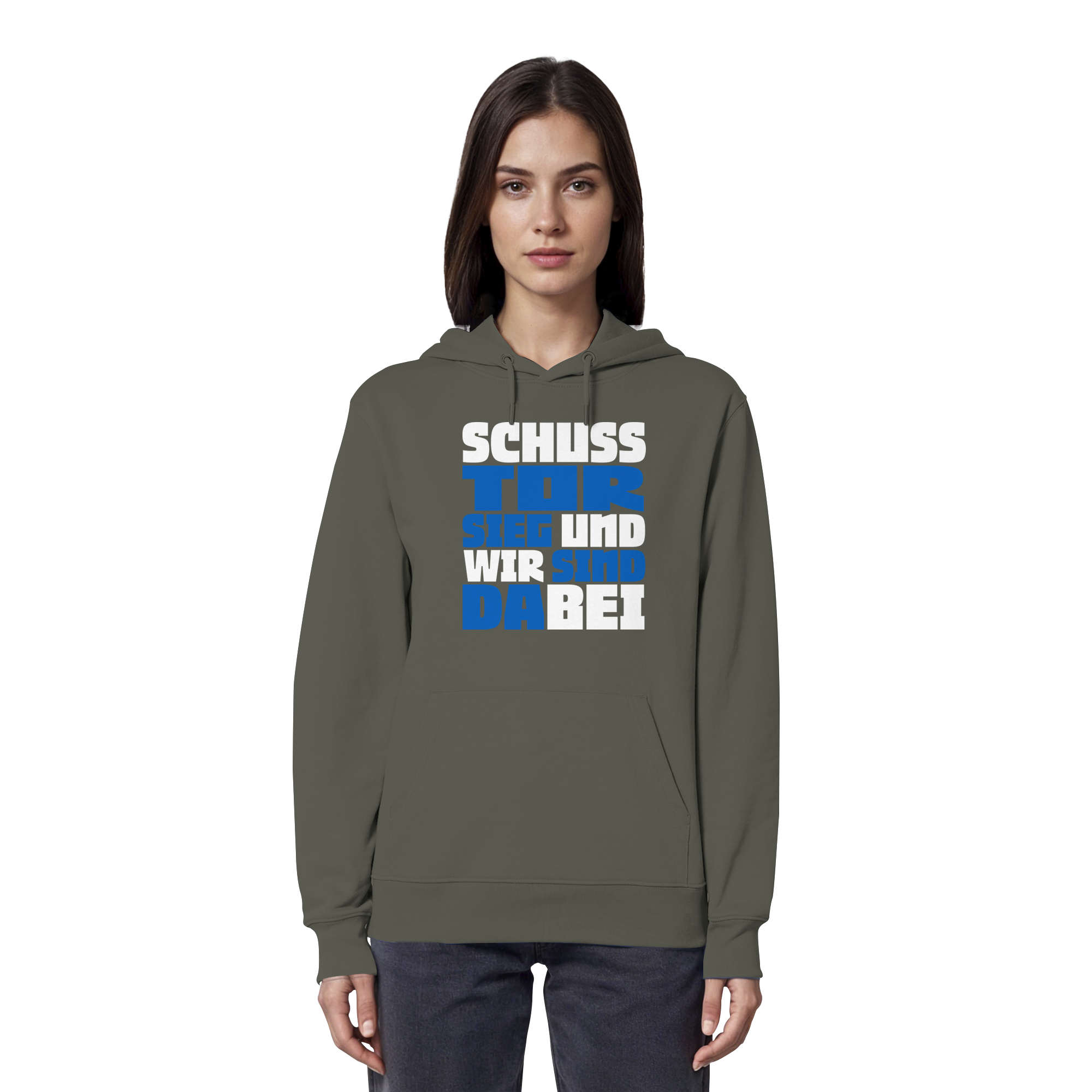 Schuss Tor Sieg - Organic Hoodie