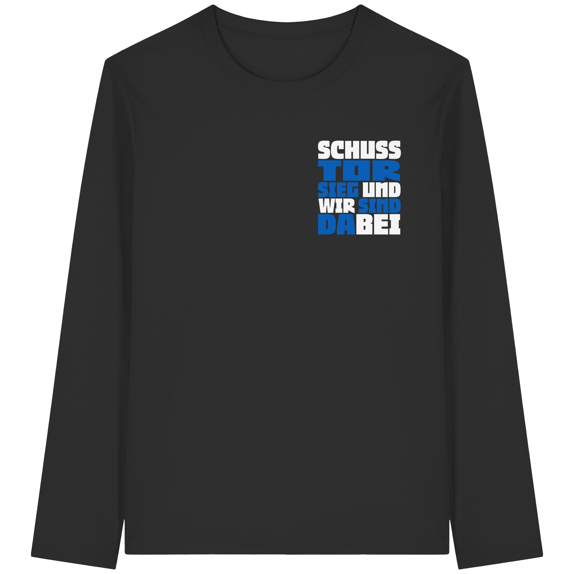 Schuss Tor Sieg - Organic Longsleeve T-Shirt