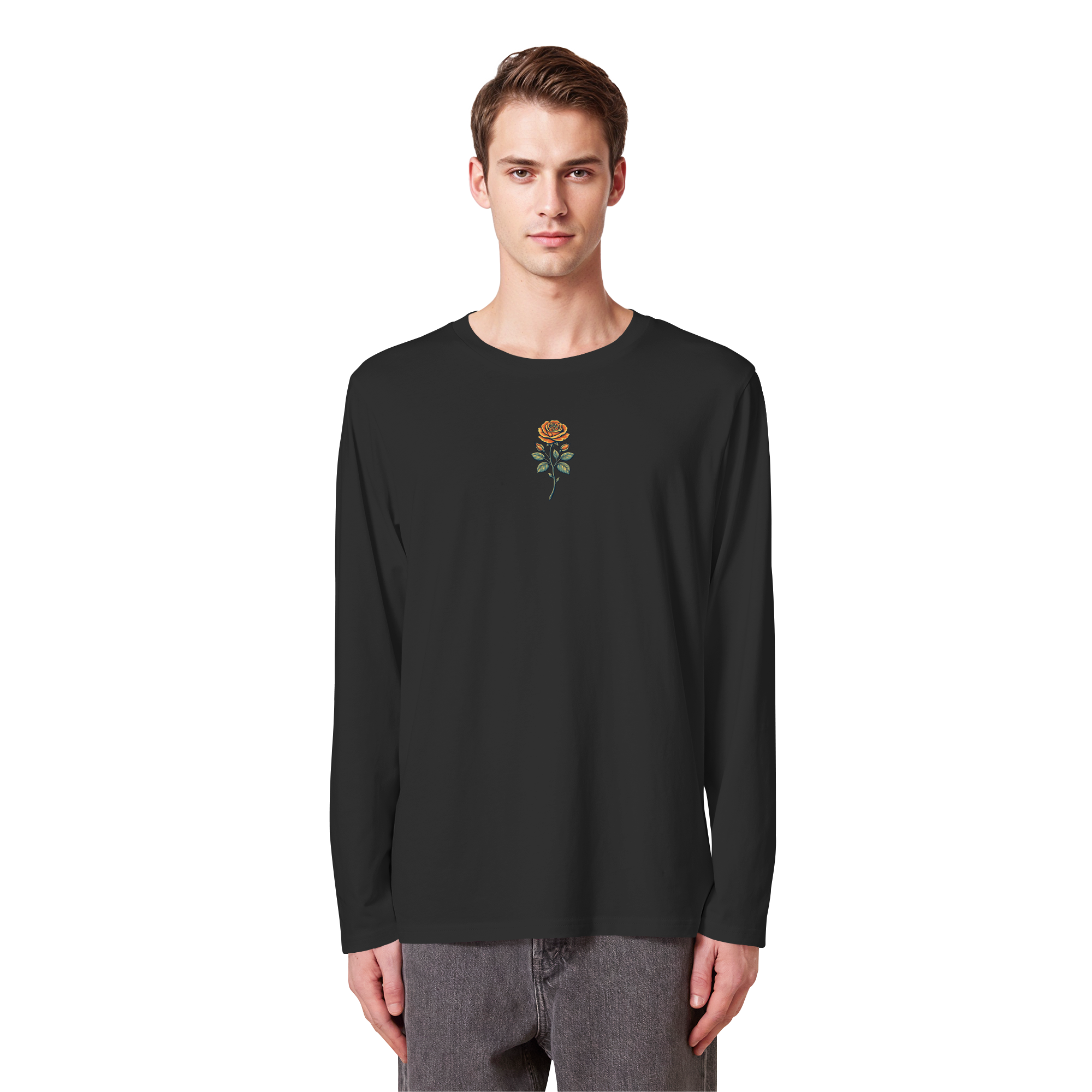 Shirtlin Rose - Organic Longsleeve T-Shirt