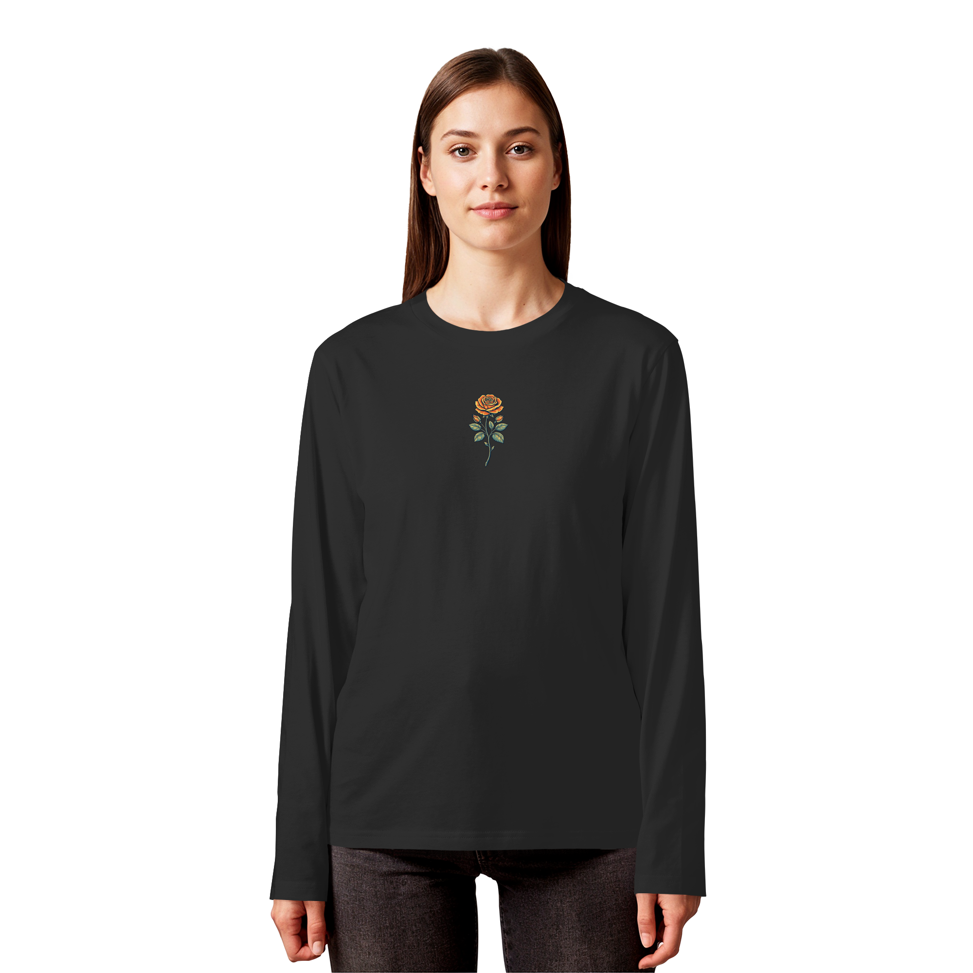 Shirtlin Rose - Organic Longsleeve T-Shirt