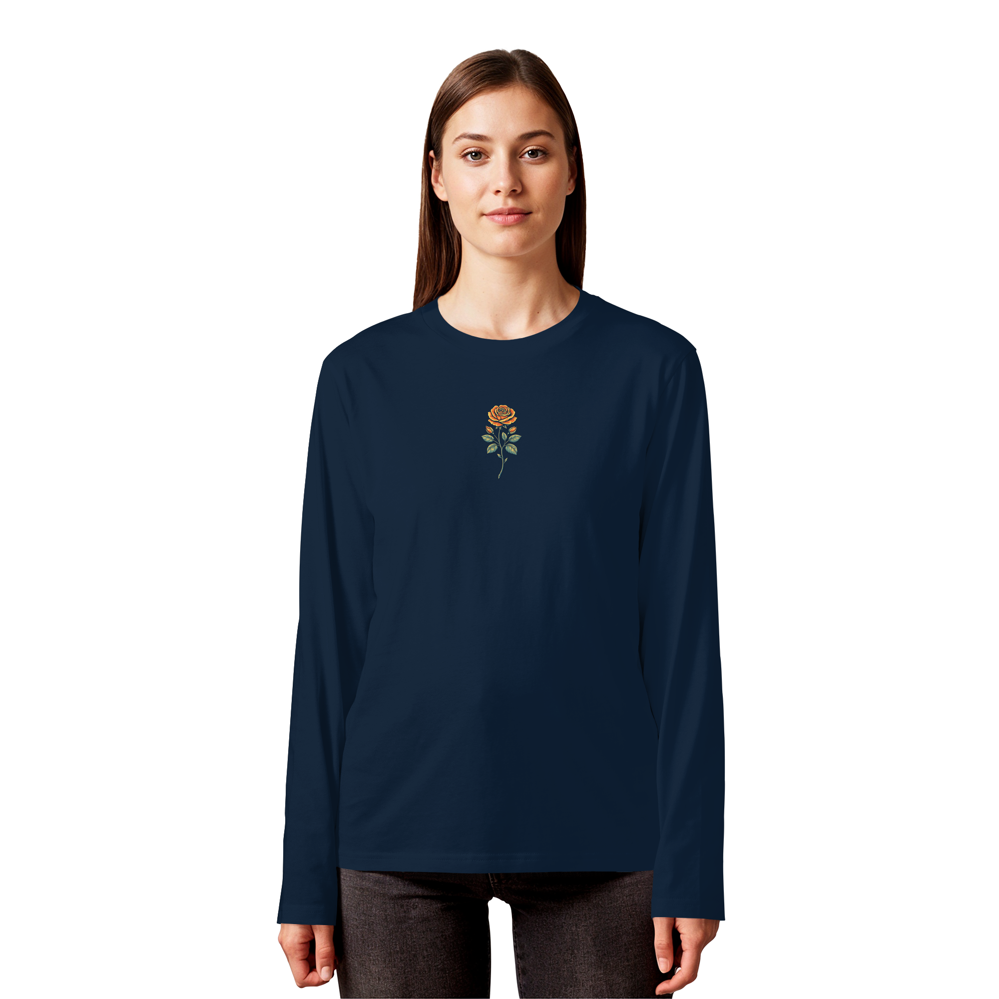 Shirtlin Rose - Organic Longsleeve T-Shirt