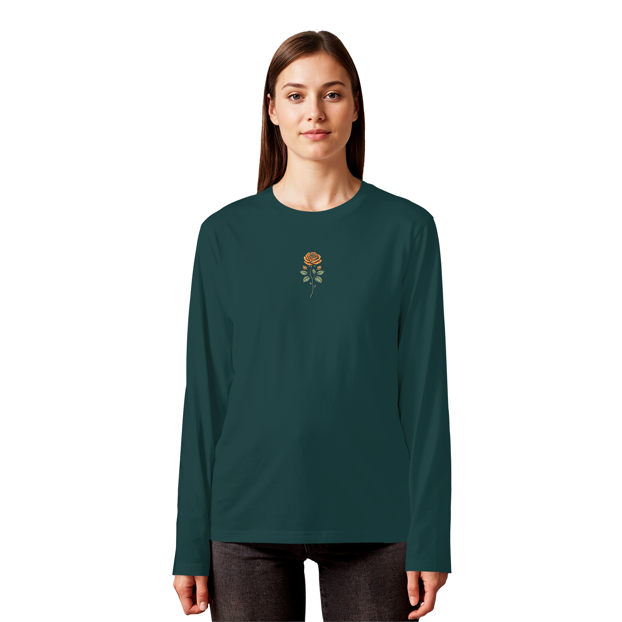 Shirtlin Rose - Organic Longsleeve T-Shirt