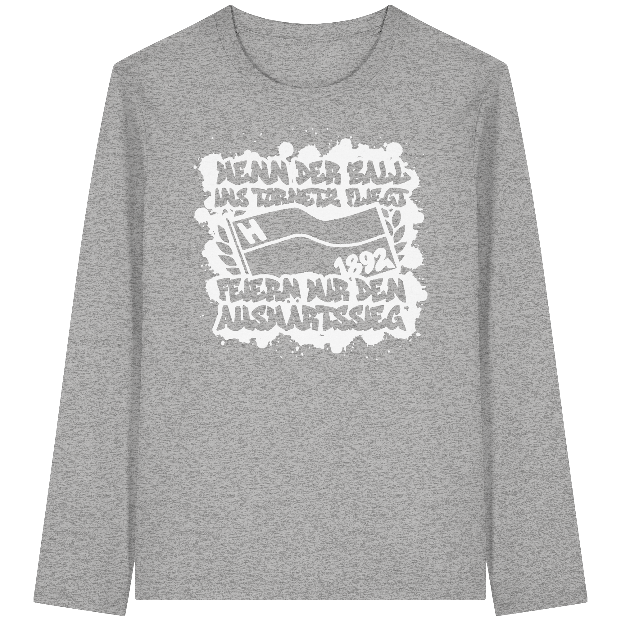 Auswärtssieg - Organic Longsleeve T-Shirt