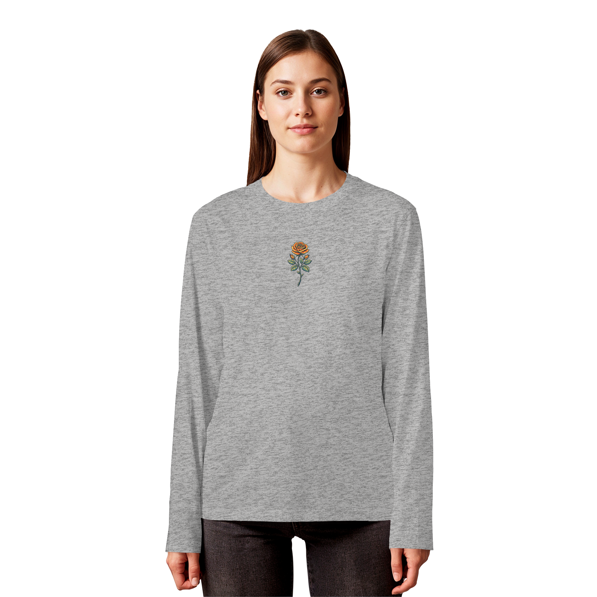 Shirtlin Rose - Organic Longsleeve T-Shirt