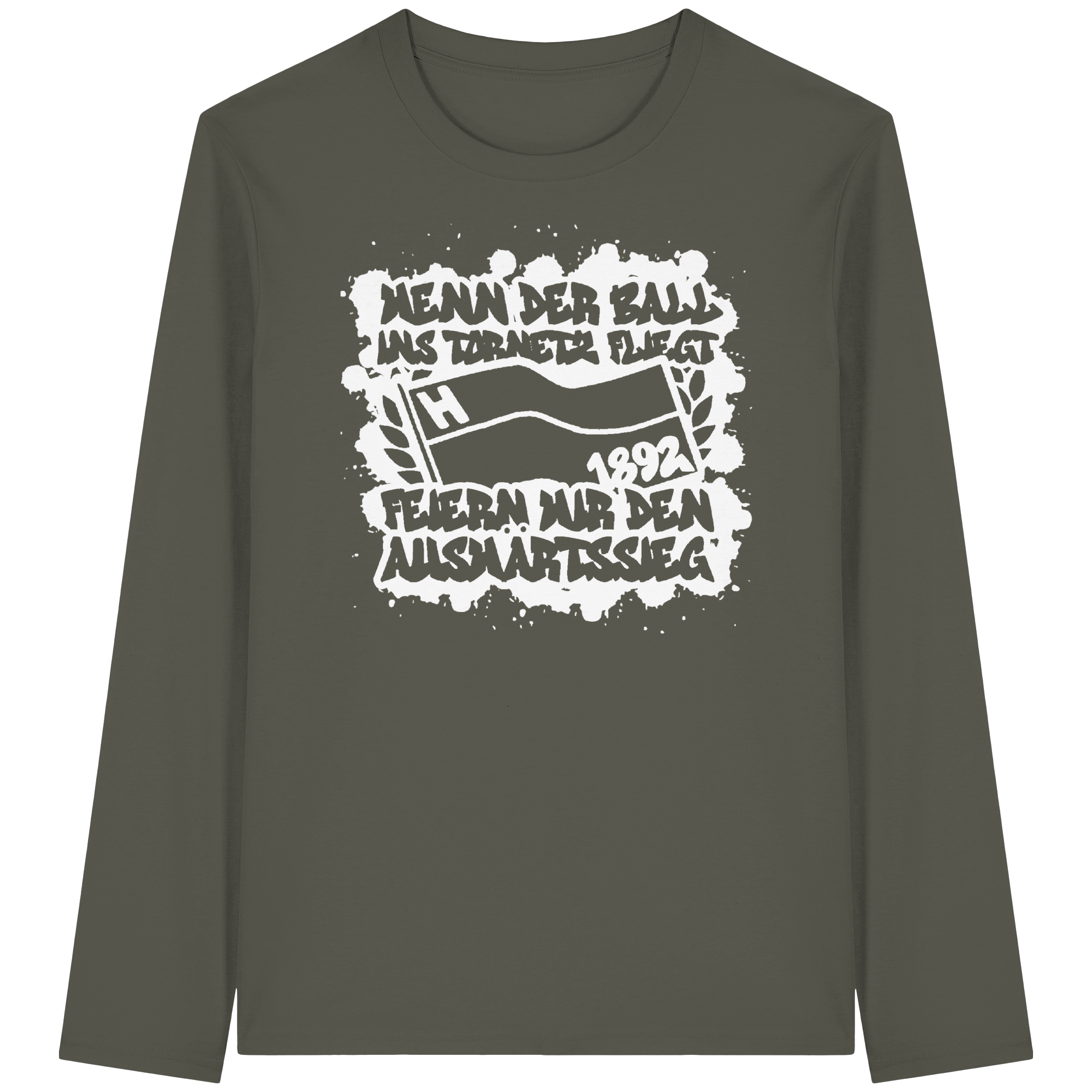 Auswärtssieg - Organic Longsleeve T-Shirt