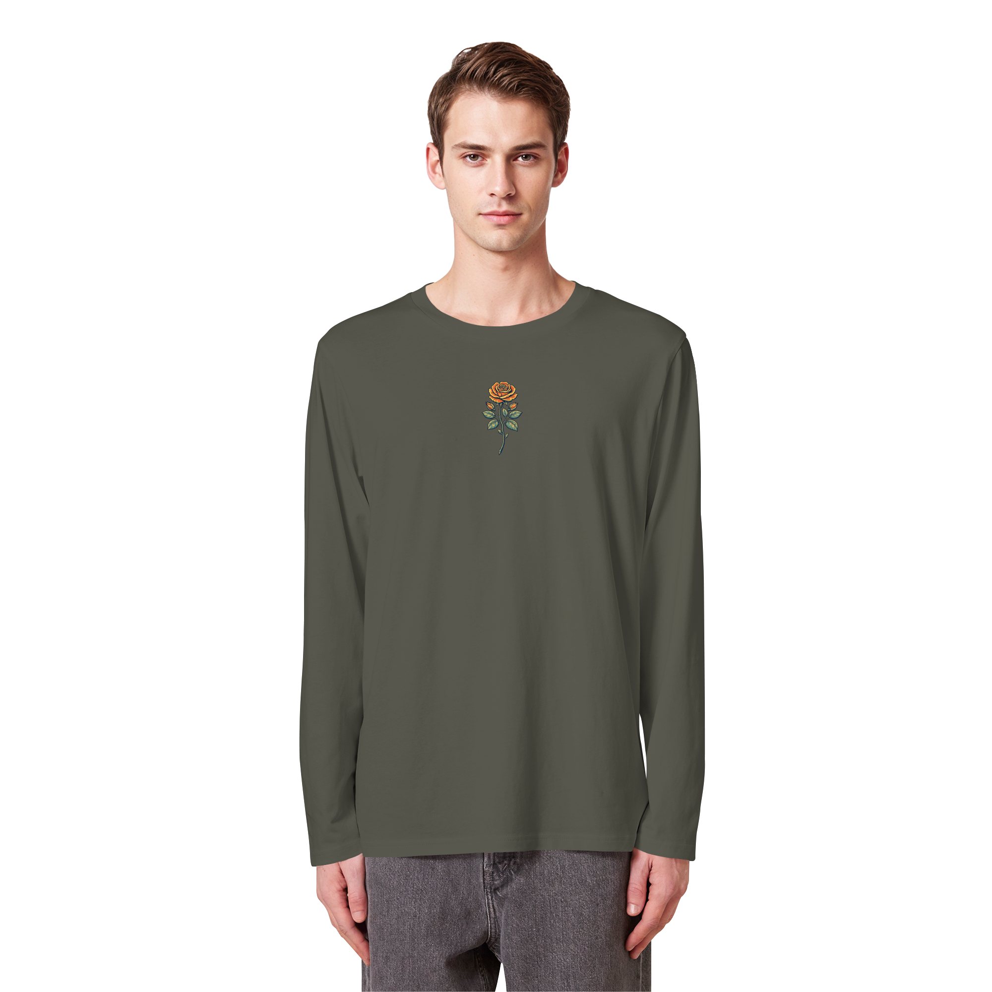 Shirtlin Rose - Organic Longsleeve T-Shirt