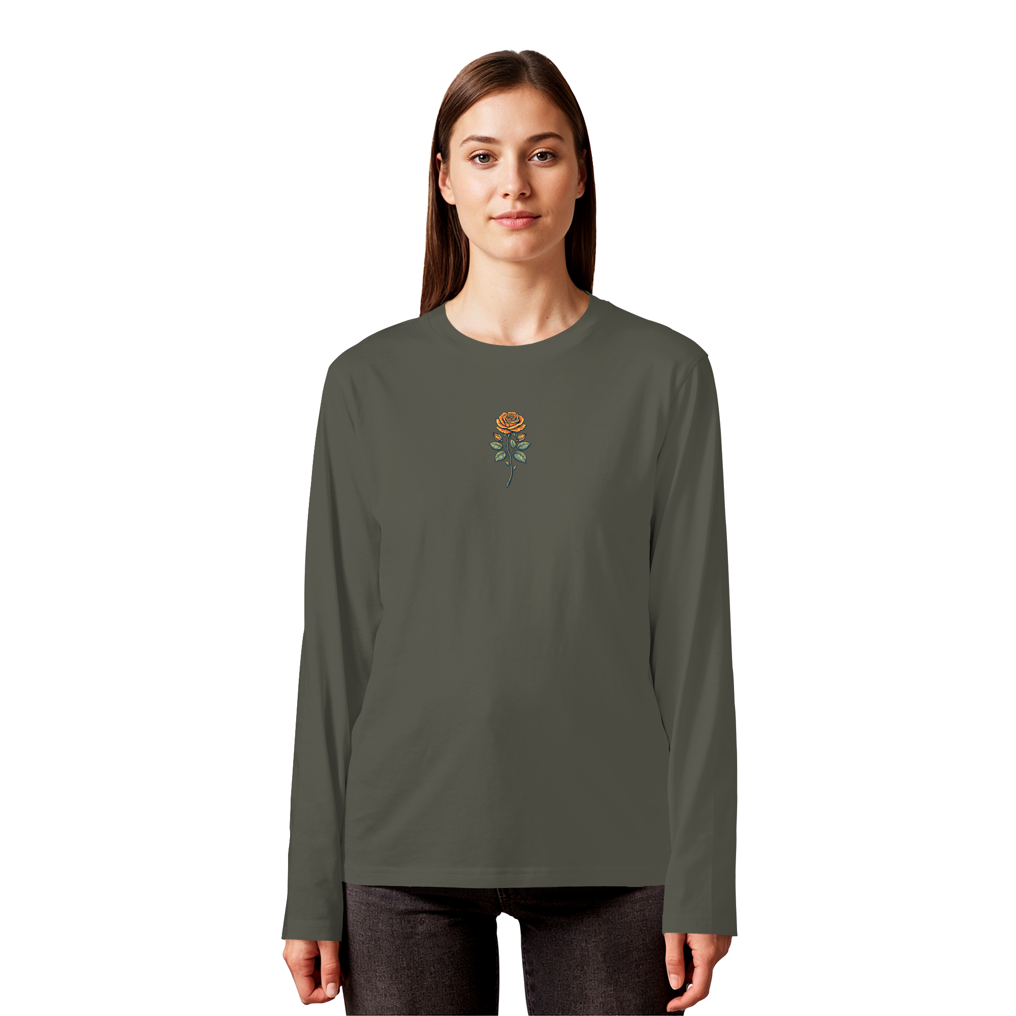 Shirtlin Rose - Organic Longsleeve T-Shirt
