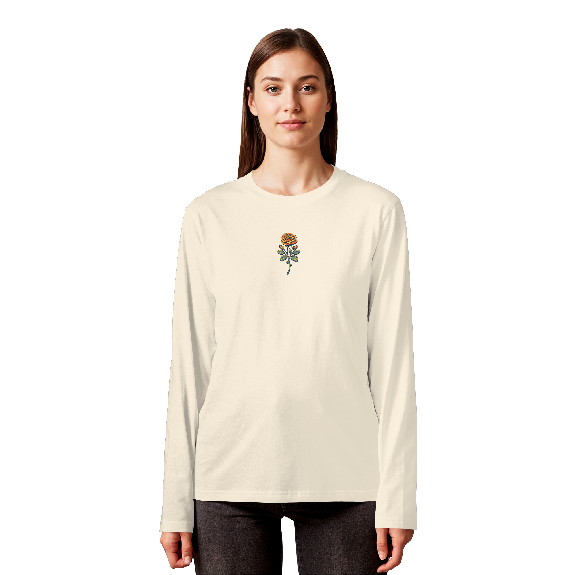 Shirtlin Rose - Organic Longsleeve T-Shirt